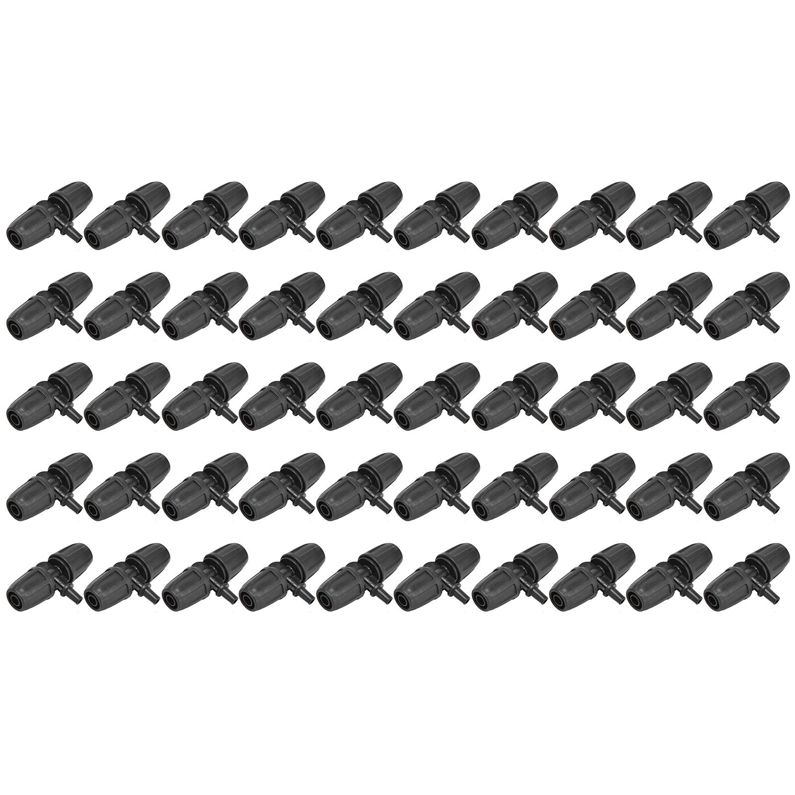 50pcs 8/12mm Hose Tee Fitting Tube Tee Connector Accessory for Garden Drip Irrigation Watering System - Image 4