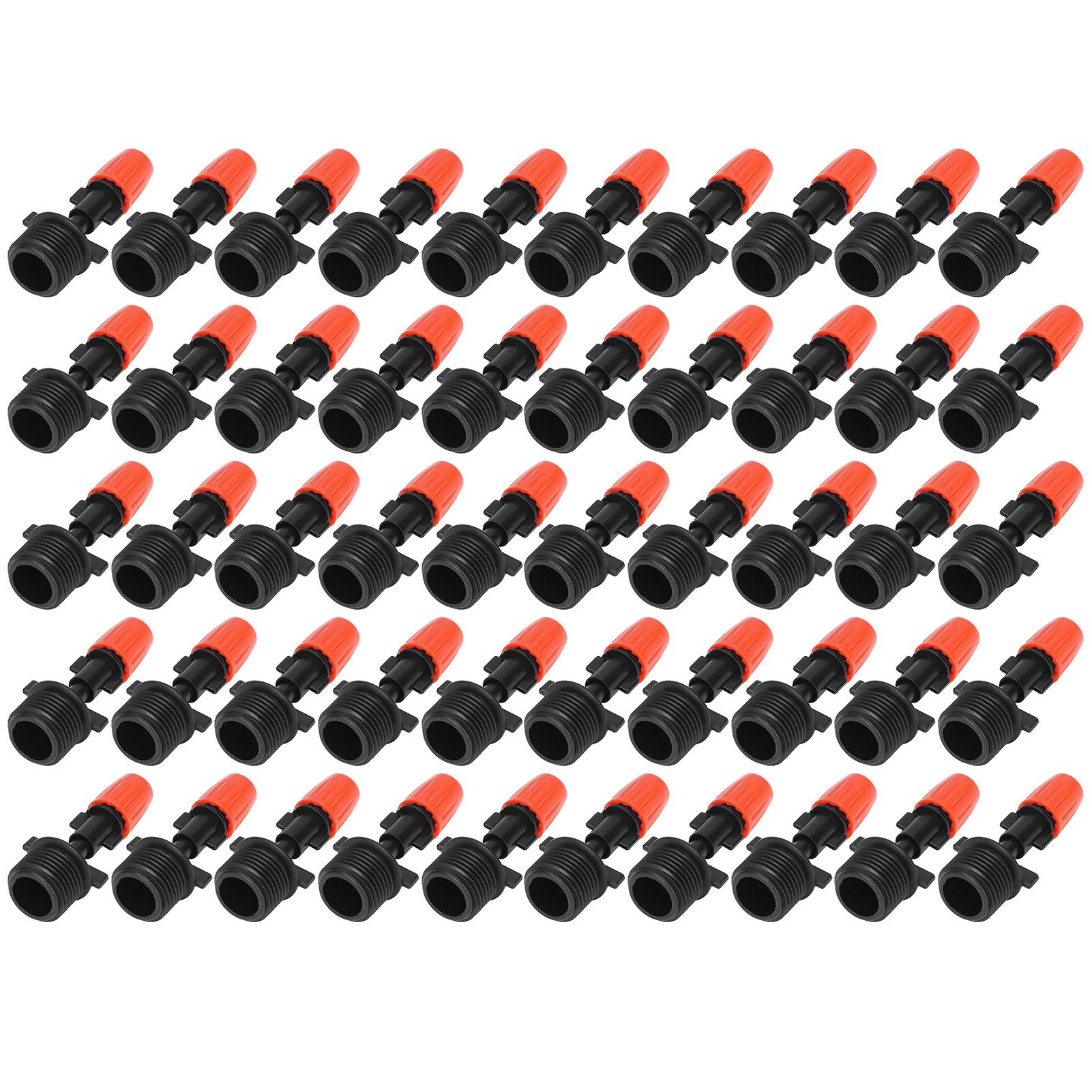50pcs G1/2 Male Thread Misting Spray Nozzle Adjustable Water Spray Head Atomizing Nozzle for Garden Irrigation - Image 2