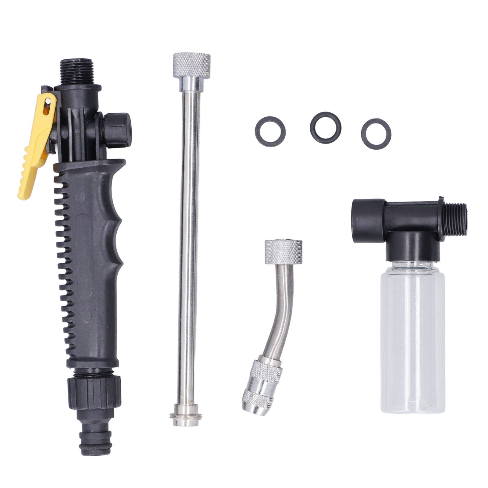 Jet Washer High Pressure Super Impact Detachable Adjustable Foam Water Sprayer for Garden Watering Car Washing - Image 1