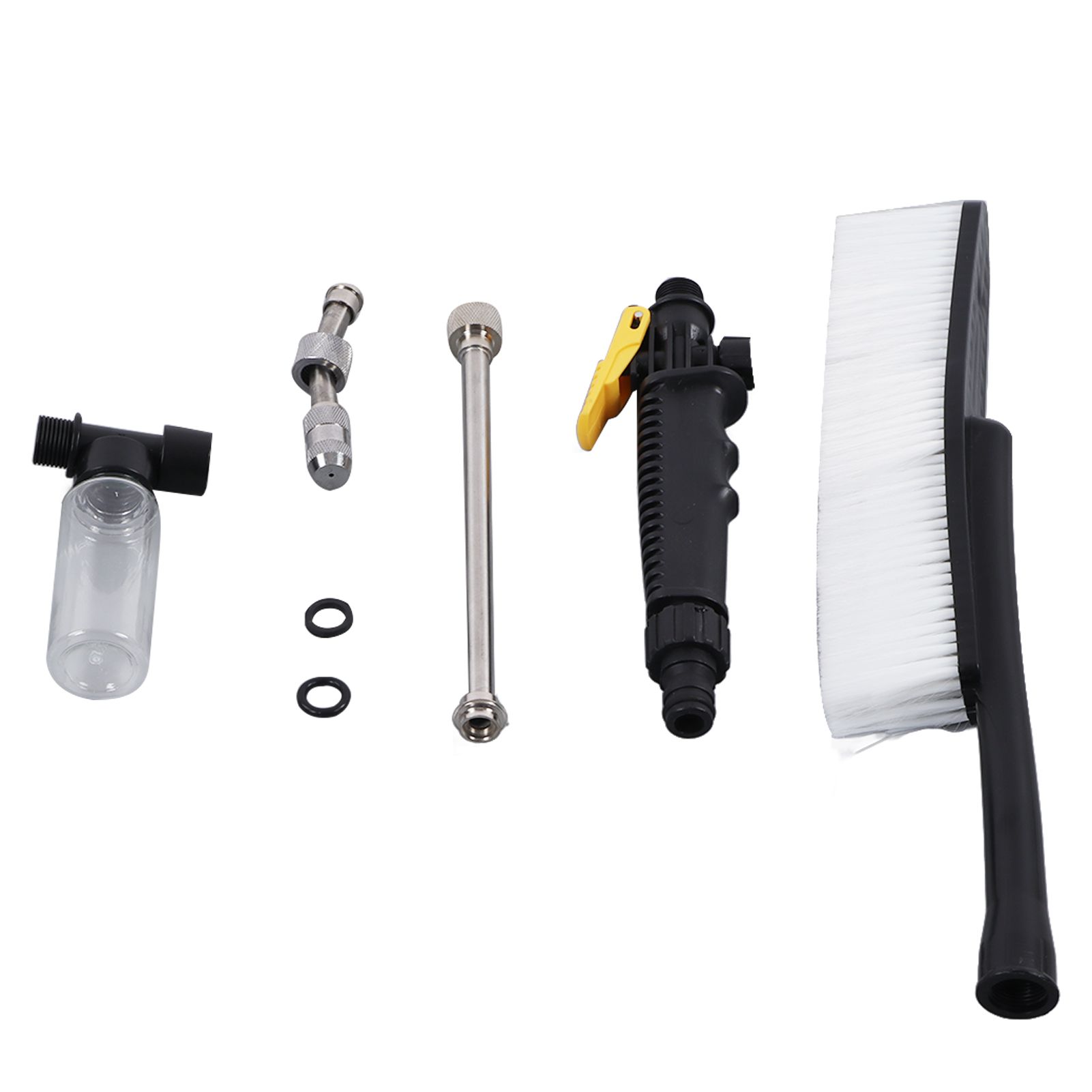 G3/4 High Pressure Power Washer Wand with Brush Adjustable Nozzle Flexible Power Washer Wand for Car Wash - Image 2