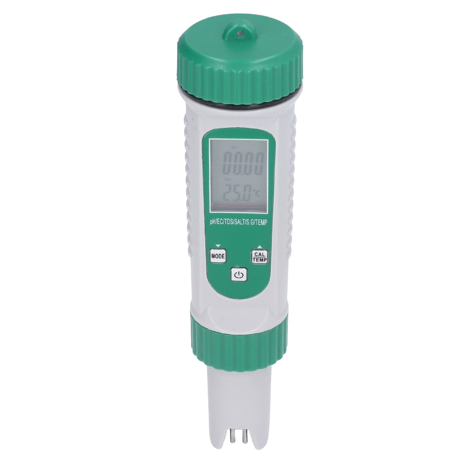 6 in 1 Water Quality Tester PH EC TDS SALT S.G Temperature LCD Screen White Backlight High Accuracy - Image 6