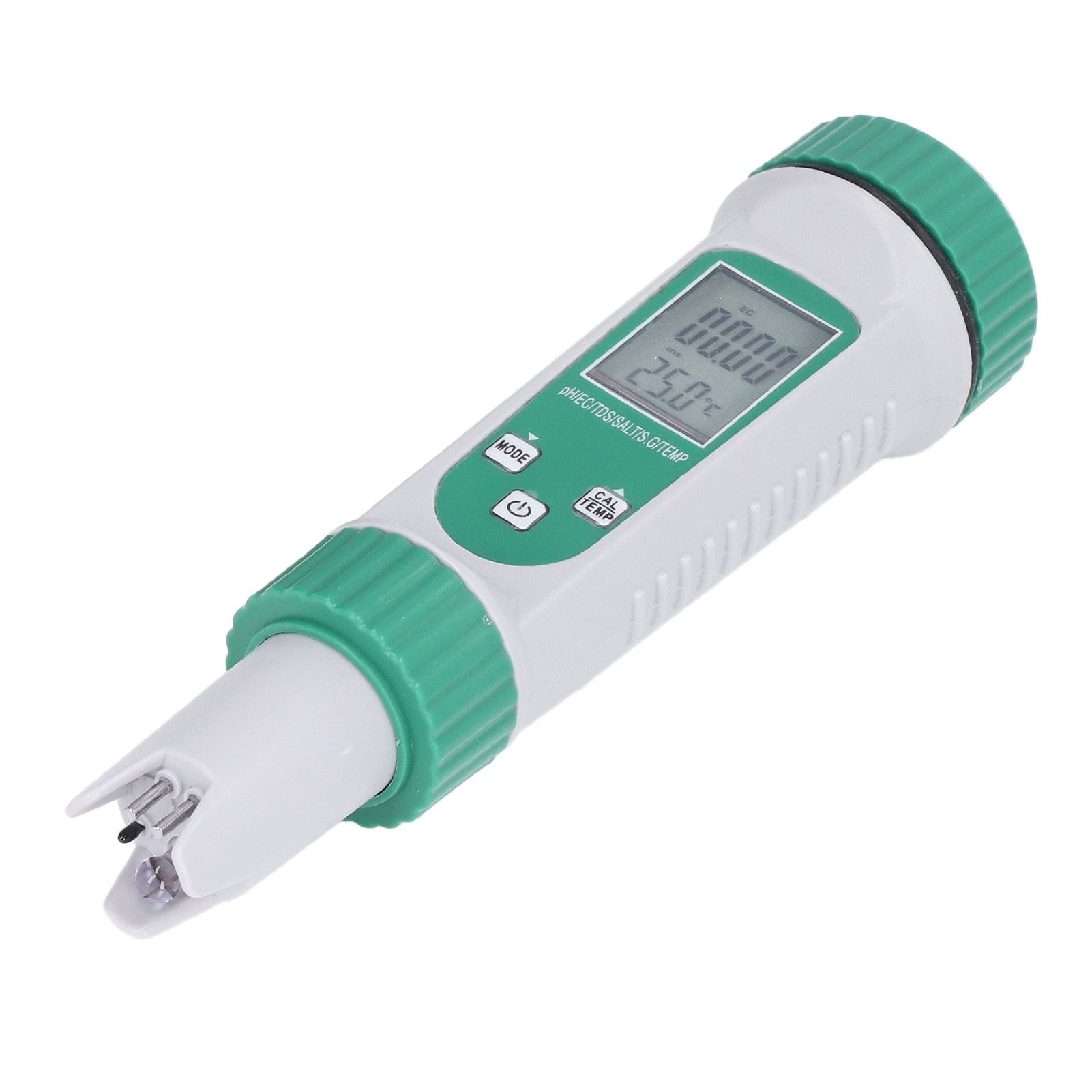 6 in 1 Water Quality Tester PH EC TDS SALT S.G Temperature LCD Screen White Backlight High Accuracy - Image 7