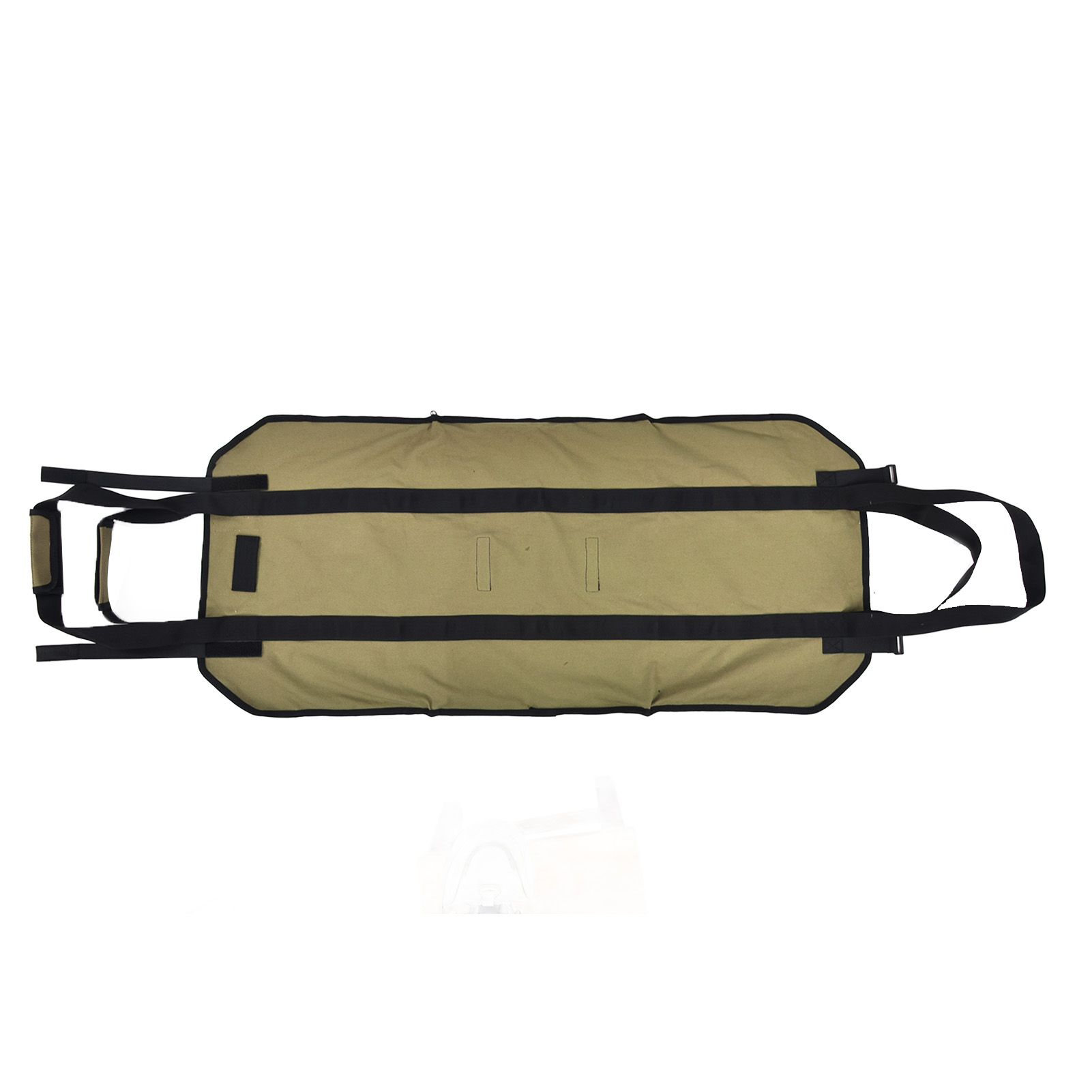 Large Capacity Firewood Storage Bag Basket Oxford Cloth Outdoor Camping Wood Log CarrierKhaki - Image 7