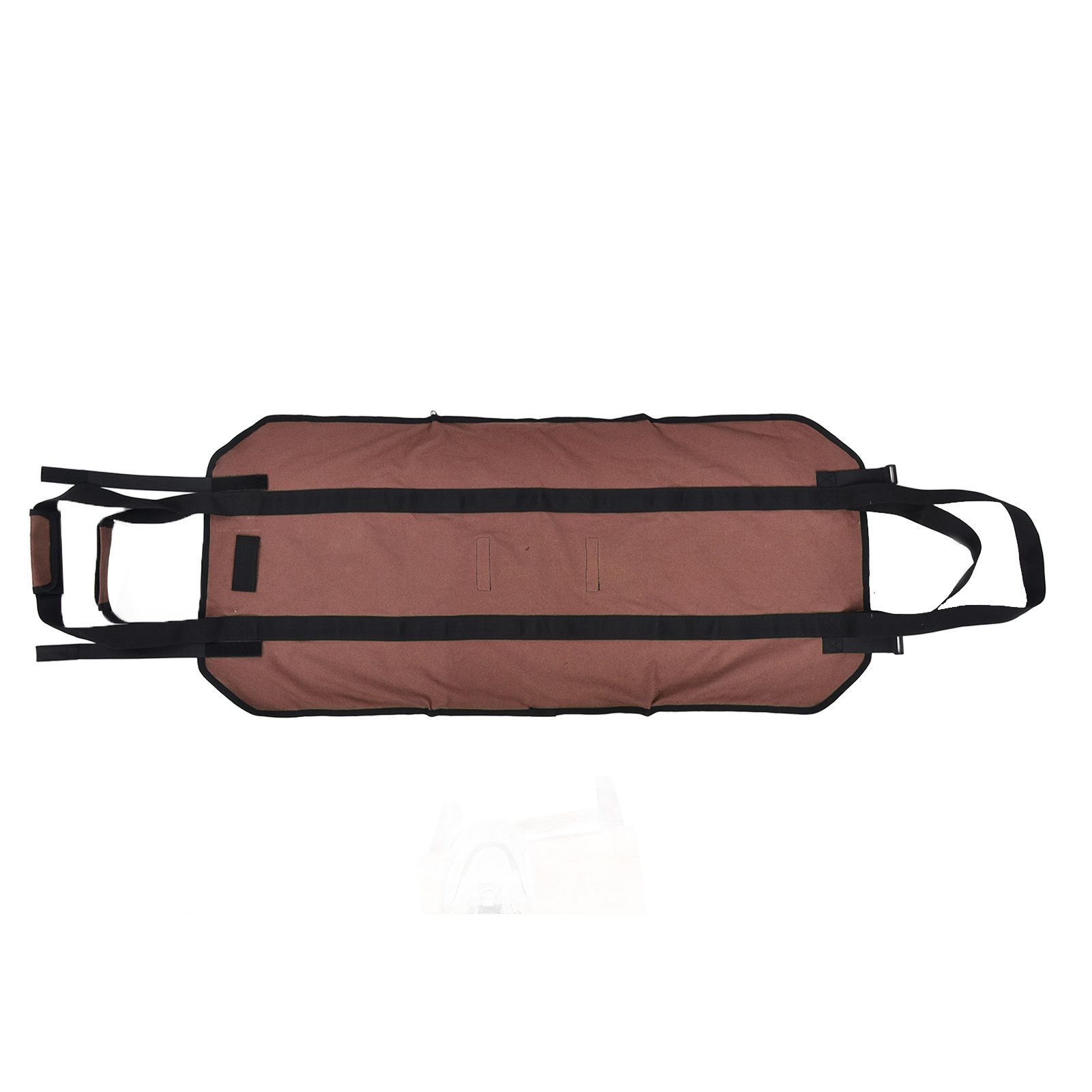Large Capacity Firewood Storage Bag Basket Oxford Cloth Outdoor Camping Wood Log CarrierBrown - Image 5