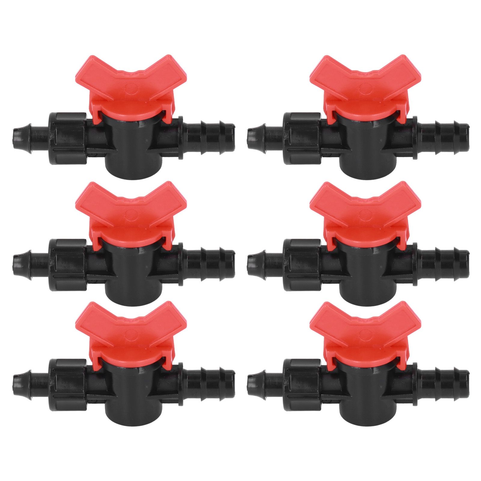 10Pcs Barbed Ball Valve 5/8inch Adjustable Prevent Leakage Drip Irrigation Switch Valve for Irrigation - Image 3