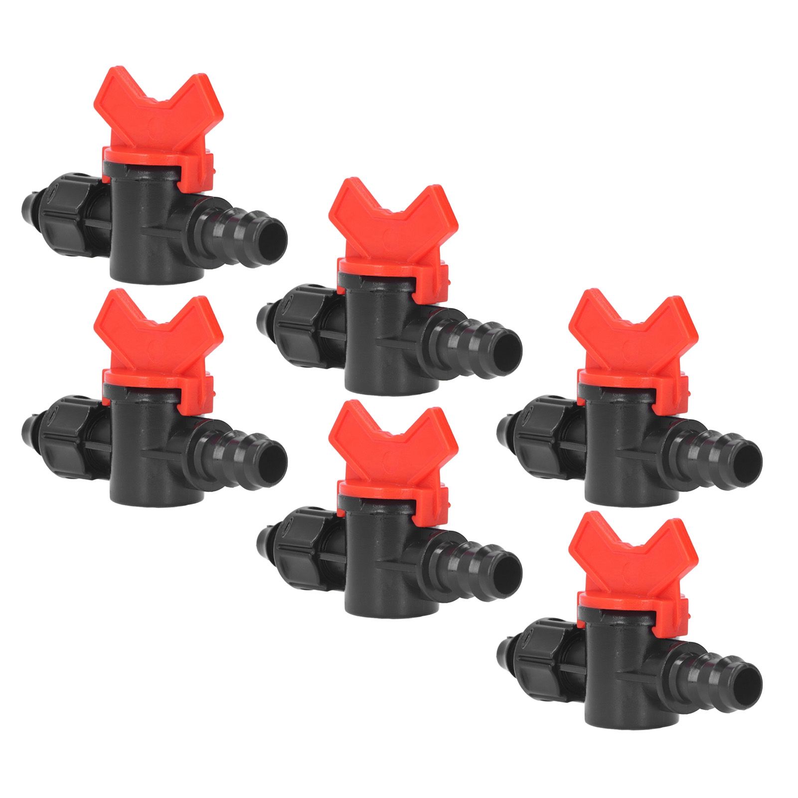 10Pcs Barbed Ball Valve 5/8inch Adjustable Prevent Leakage Drip Irrigation Switch Valve for Irrigation - Image 8
