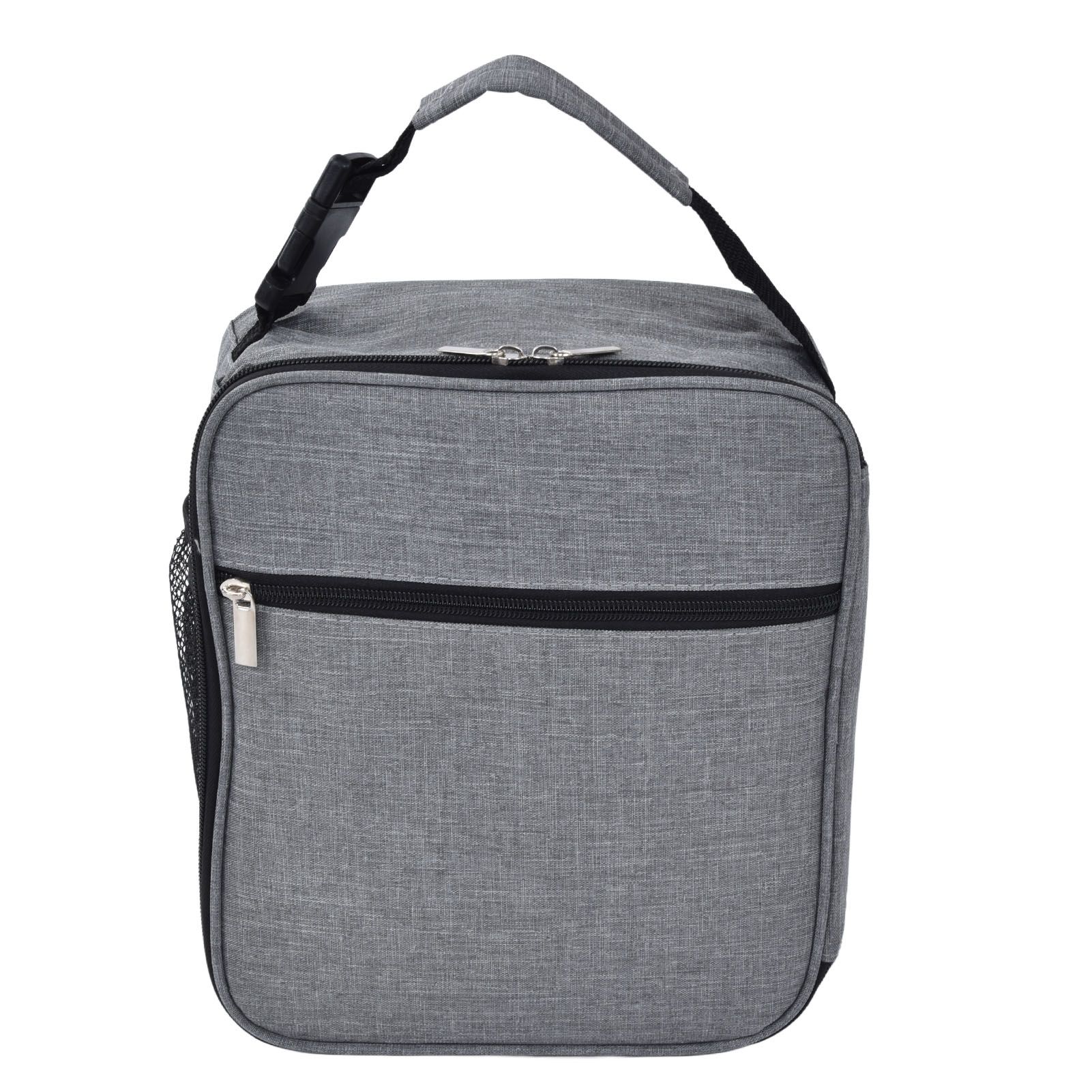 Insulated Lunch Bag Oxford Cloth Camping Lunch Tote Portable Picnic Bag for Outdoor Office - Image 1