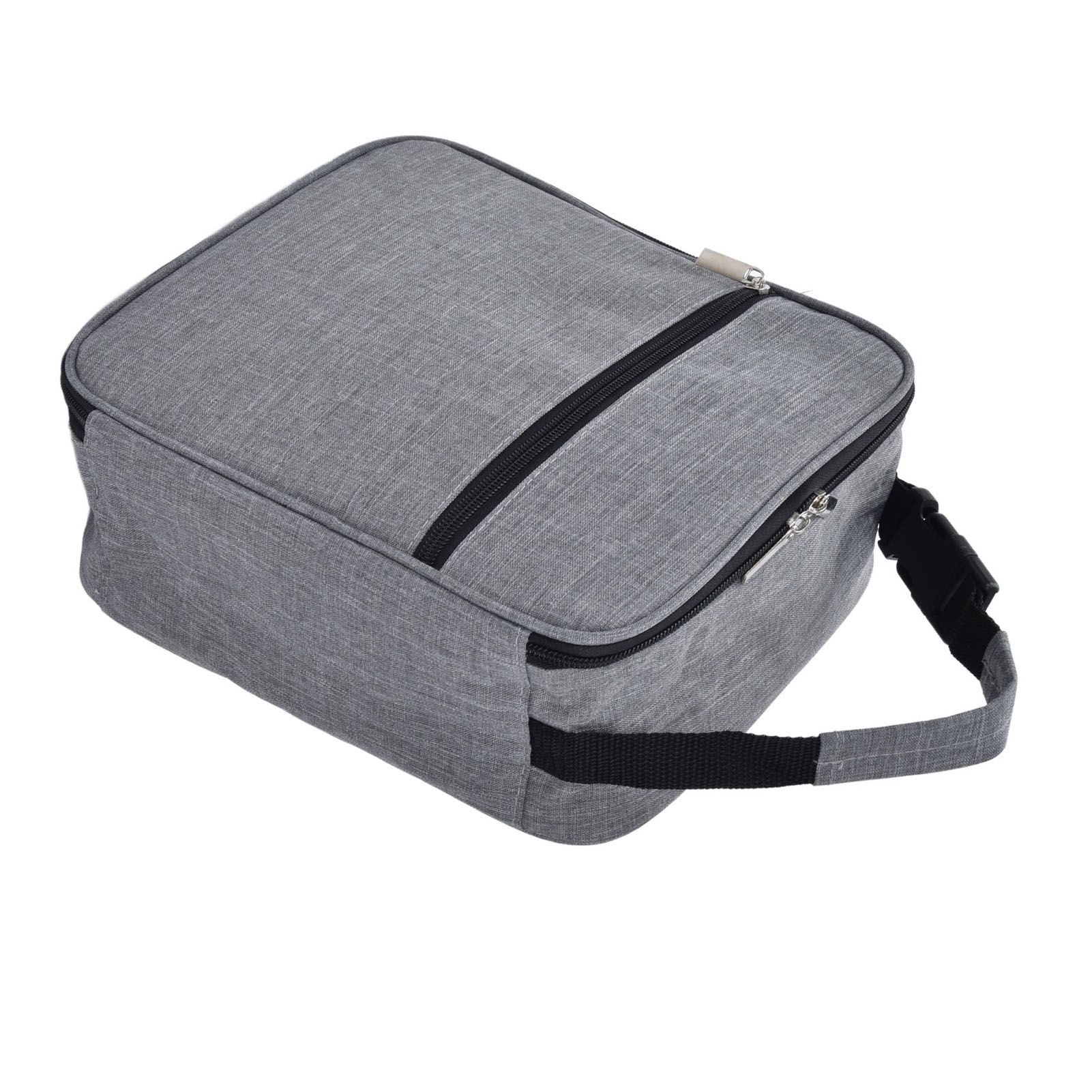 Insulated Lunch Bag Oxford Cloth Camping Lunch Tote Portable Picnic Bag for Outdoor Office - Image 2