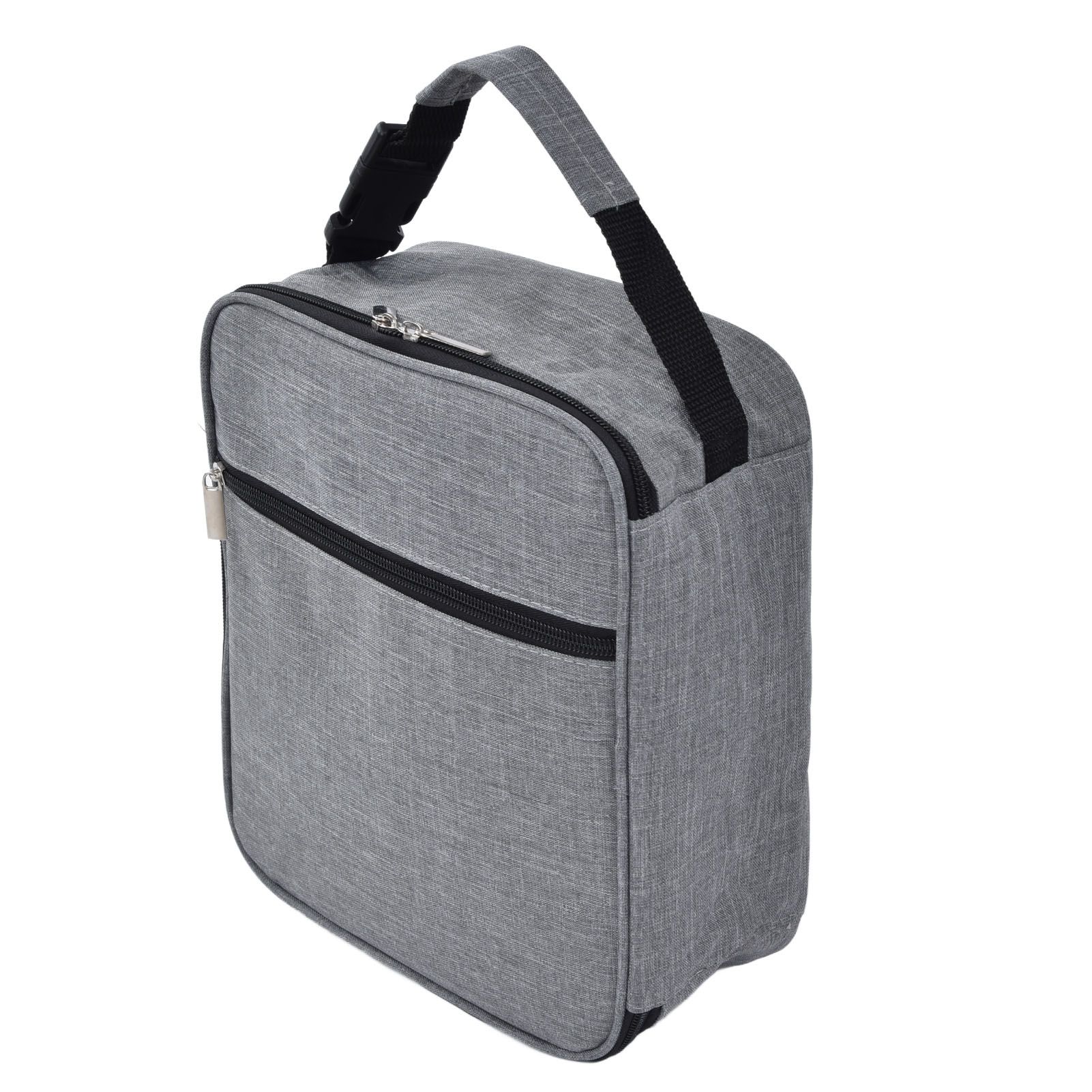 Insulated Lunch Bag Oxford Cloth Camping Lunch Tote Portable Picnic Bag for Outdoor Office - Image 4