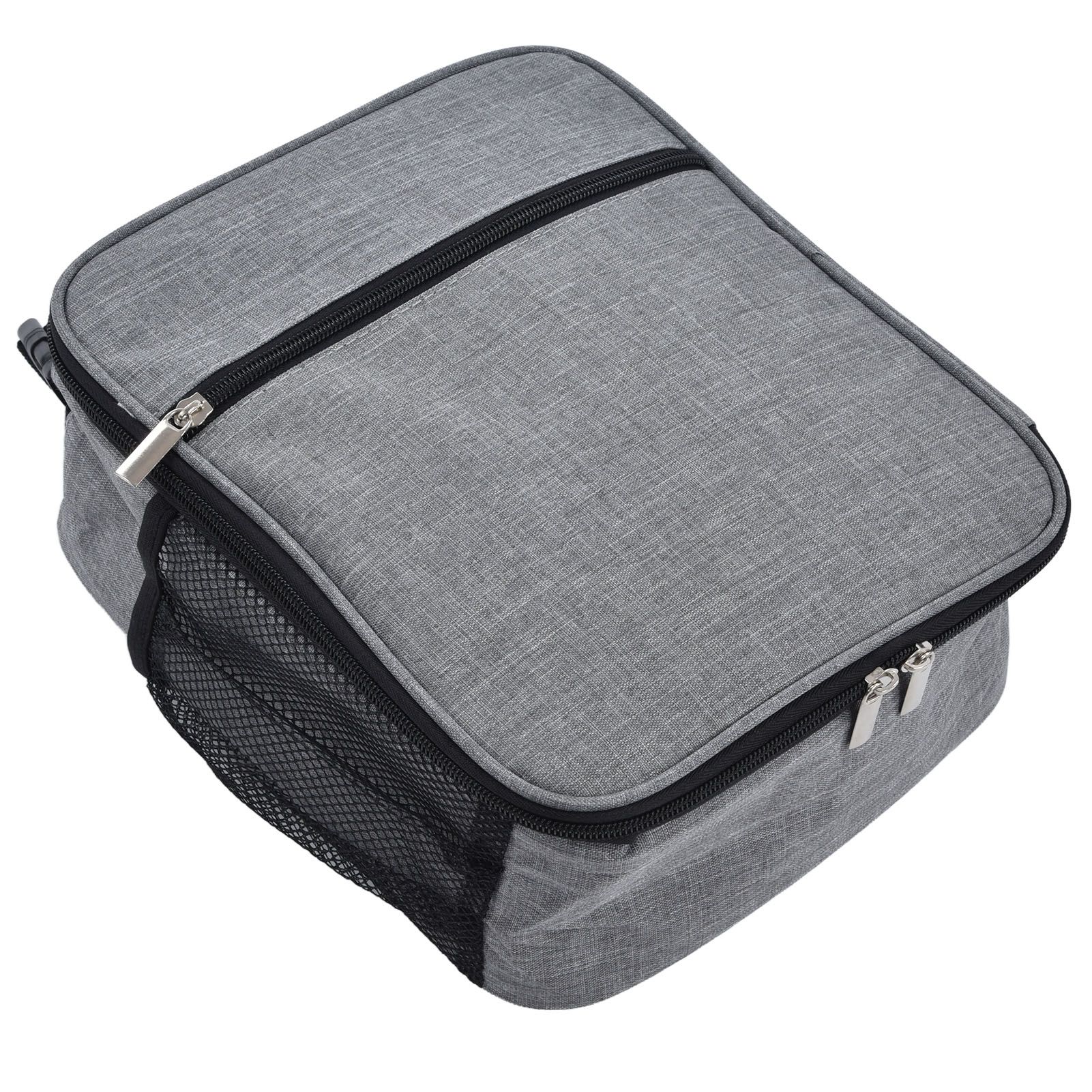 Insulated Lunch Bag Oxford Cloth Camping Lunch Tote Portable Picnic Bag for Outdoor Office - Image 5