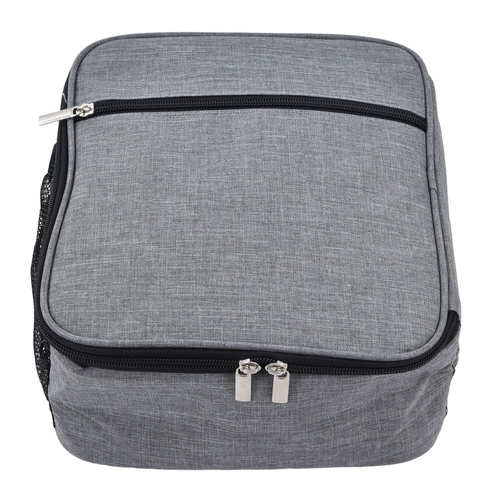 Insulated Lunch Bag Oxford Cloth Camping Lunch Tote Portable Picnic Bag for Outdoor Office - Image 6