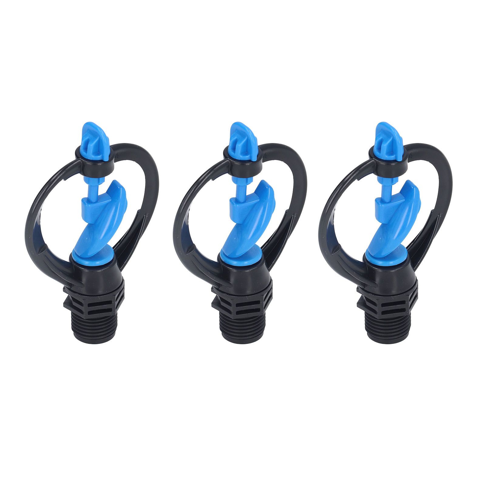15Pcs Lawn Sprinkler Nozzle G1/2 External Thread 360° Automatic Rotation Mid Range for Lawn Garden Watering IrrigationImpeller Nozzle - Image 4