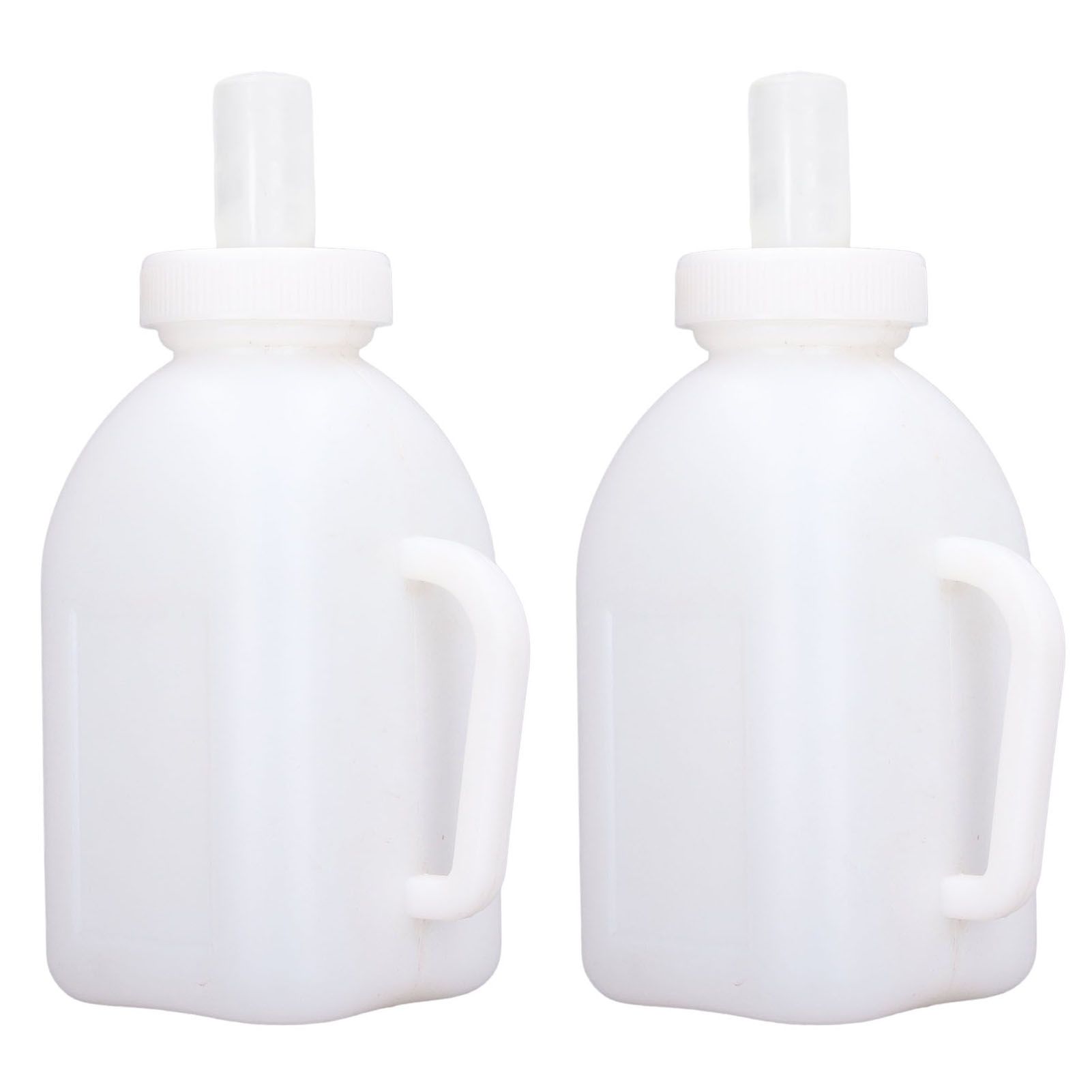 Calf Feeding Bottle 1L Capacity Thick Durable Easy Cleaning Calf Milk Feeder with Detachable Pacifier - Image 1