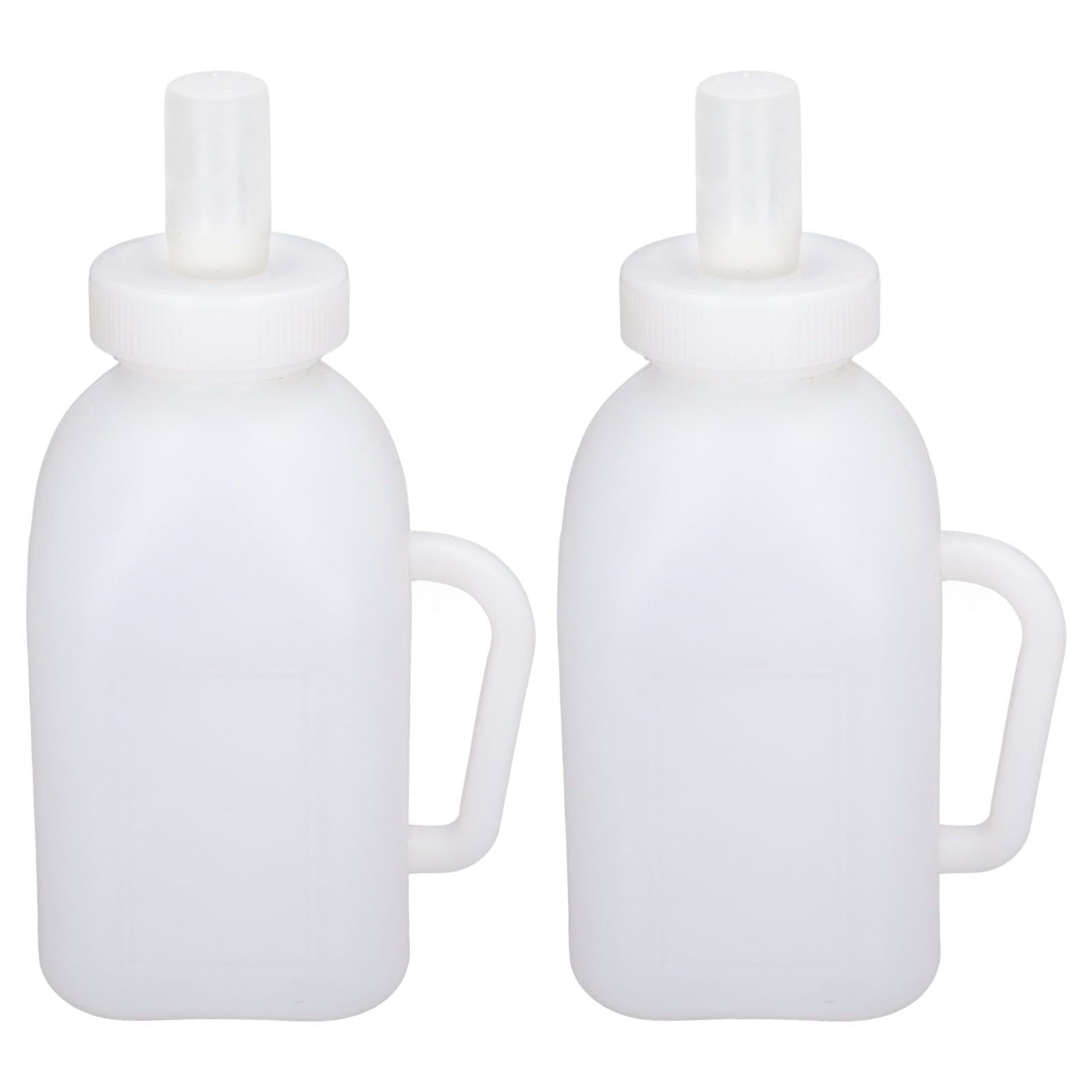 Calf Feeding Bottle 1L Capacity Thick Durable Easy Cleaning Calf Milk Feeder with Detachable Pacifier - Image 2