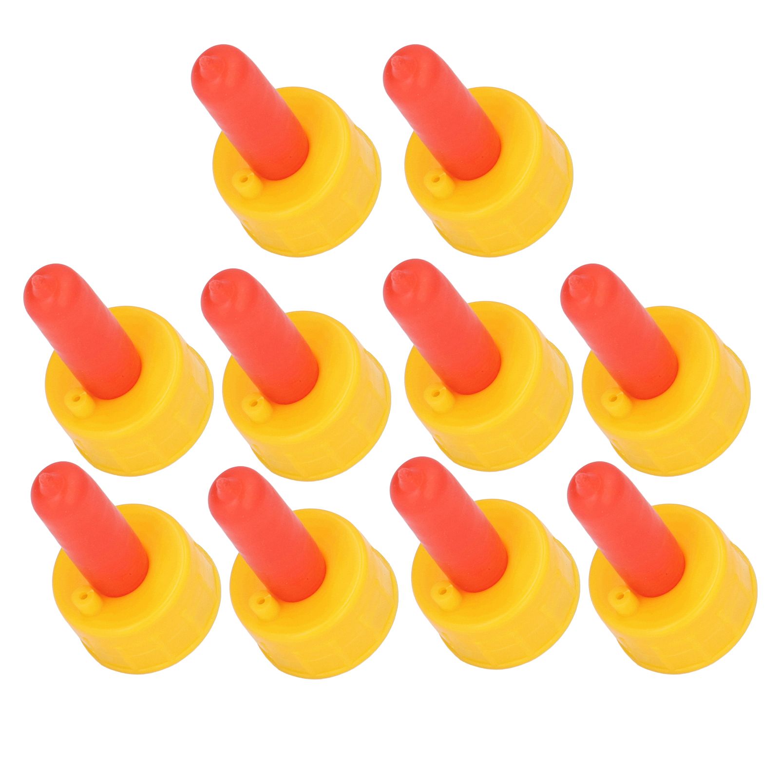 10Pcs Lamb Milk Drink Nipple Sheep Nursing Feeder Nipple for Orphaned Small Animal Feed Red - Image 2