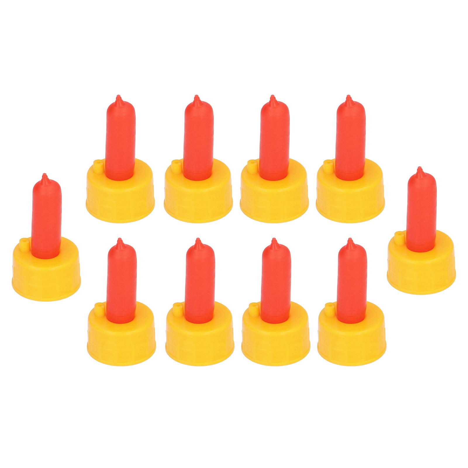 10Pcs Lamb Milk Drink Nipple Sheep Nursing Feeder Nipple for Orphaned Small Animal Feed Red - Image 8