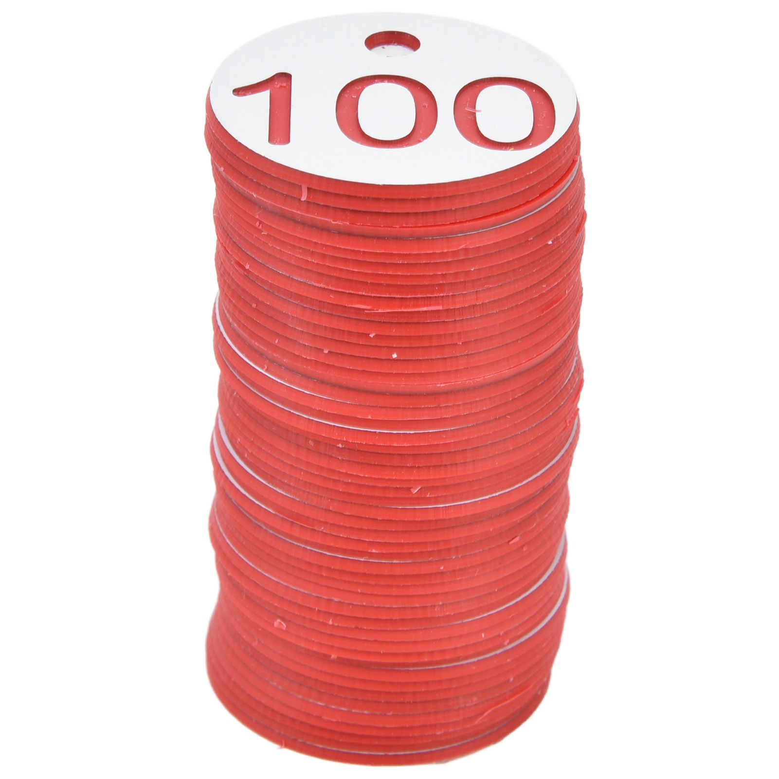 50Pcs Beehive Tag ABS Round Numbered Sign Labels with Hole Livestock Beekeeping SuppliesWhite 51-100 - Image 7