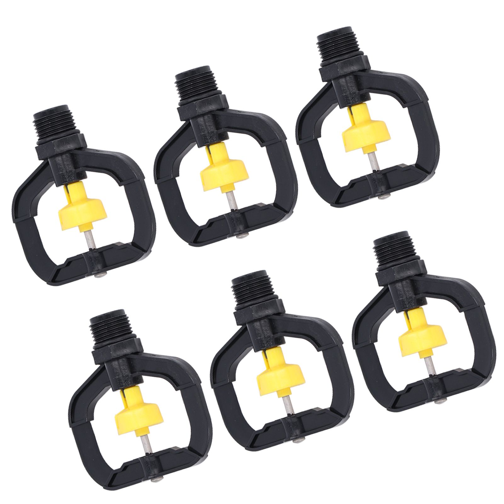 12pcs Rotating Irrigation Sprinkler Plastic Spray Nozzle with G1/2 Male Thread for Garden Yard Lawn - Image 8
