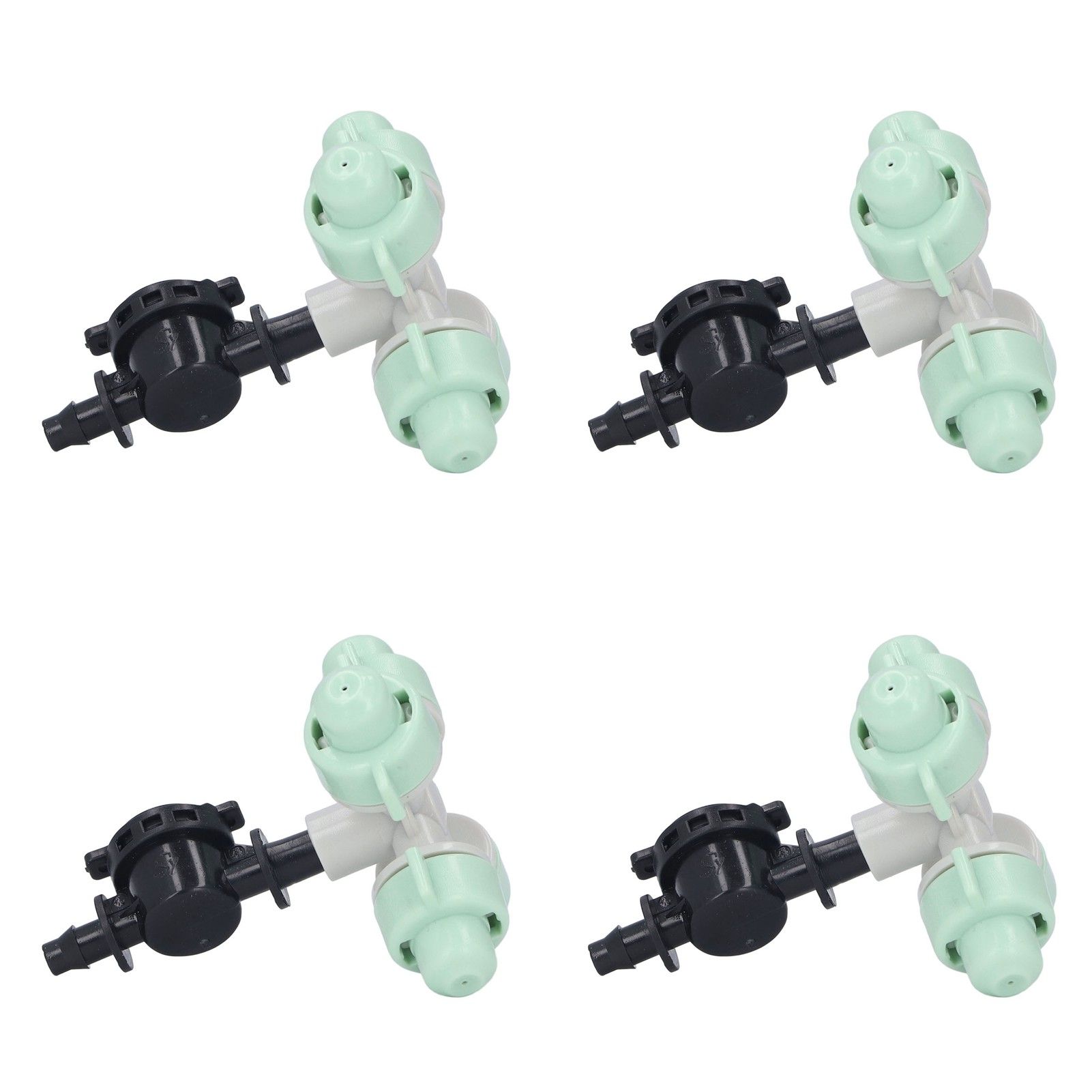 10 Set Cross Misting Spray Nozzle with 4/7mm Joint Micro Irrigation Head for Farmland Garden Sprinklers - Image 7