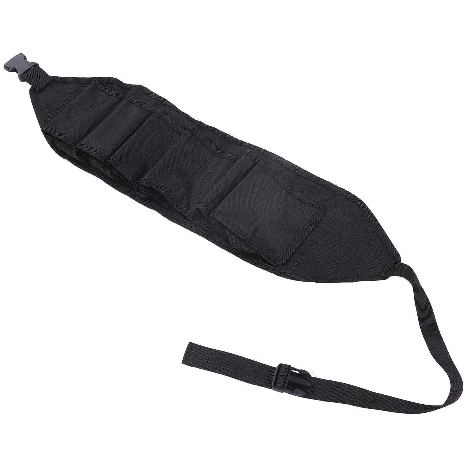 Beer Belt 6 Pockets 600D Oxford Cloth Adjustable Beverage Waist Strap for Camping Fishing - Image 1