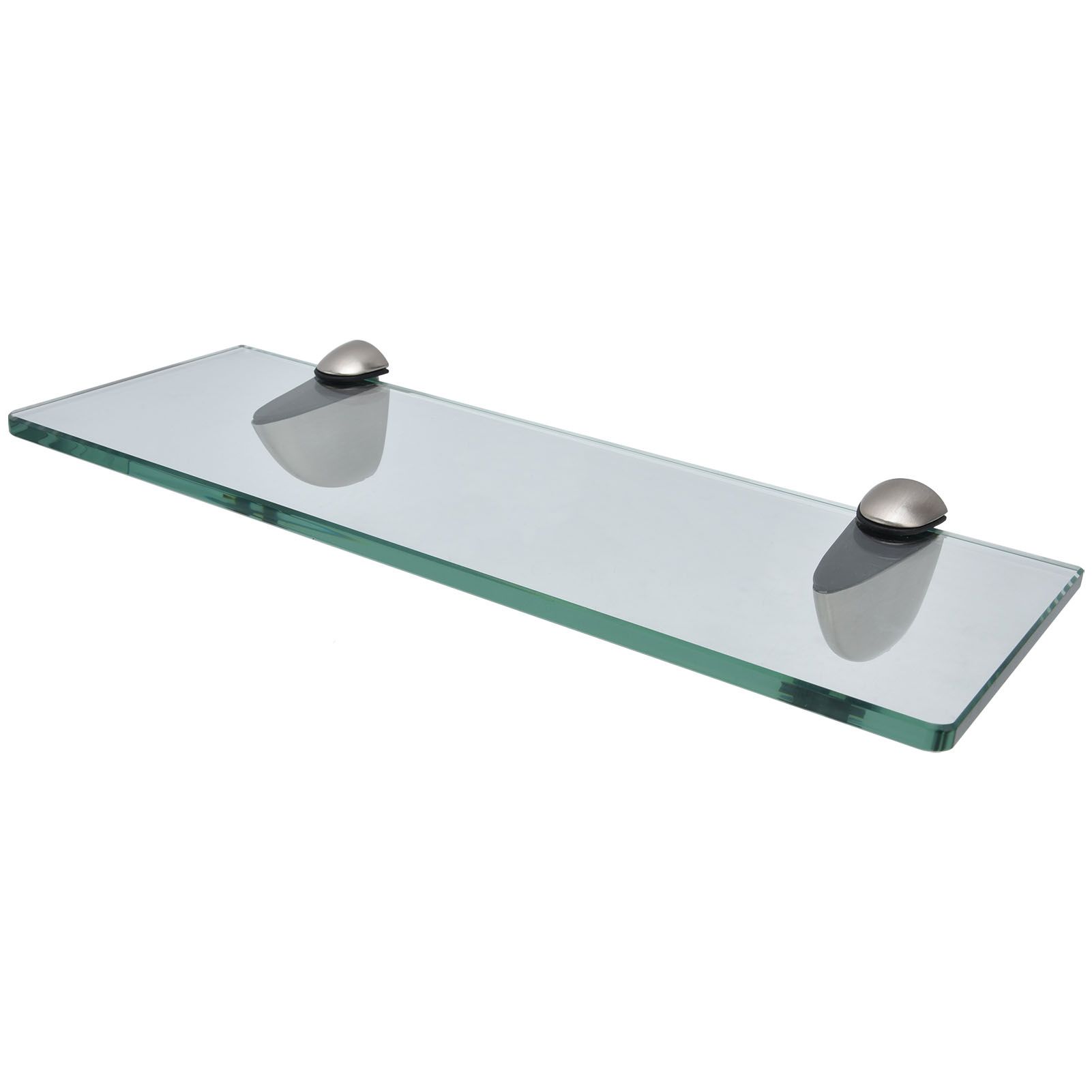 Bathroom Glass Shelf WallMounted Zinc Alloy Storage Rack Bathroom Accessory for Home - Image 4
