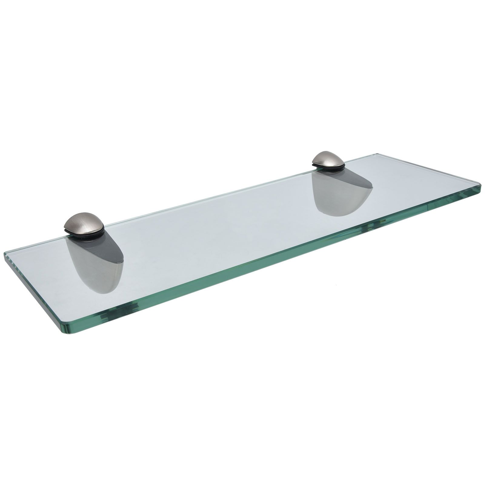 Bathroom Glass Shelf WallMounted Zinc Alloy Storage Rack Bathroom Accessory for Home - Image 5
