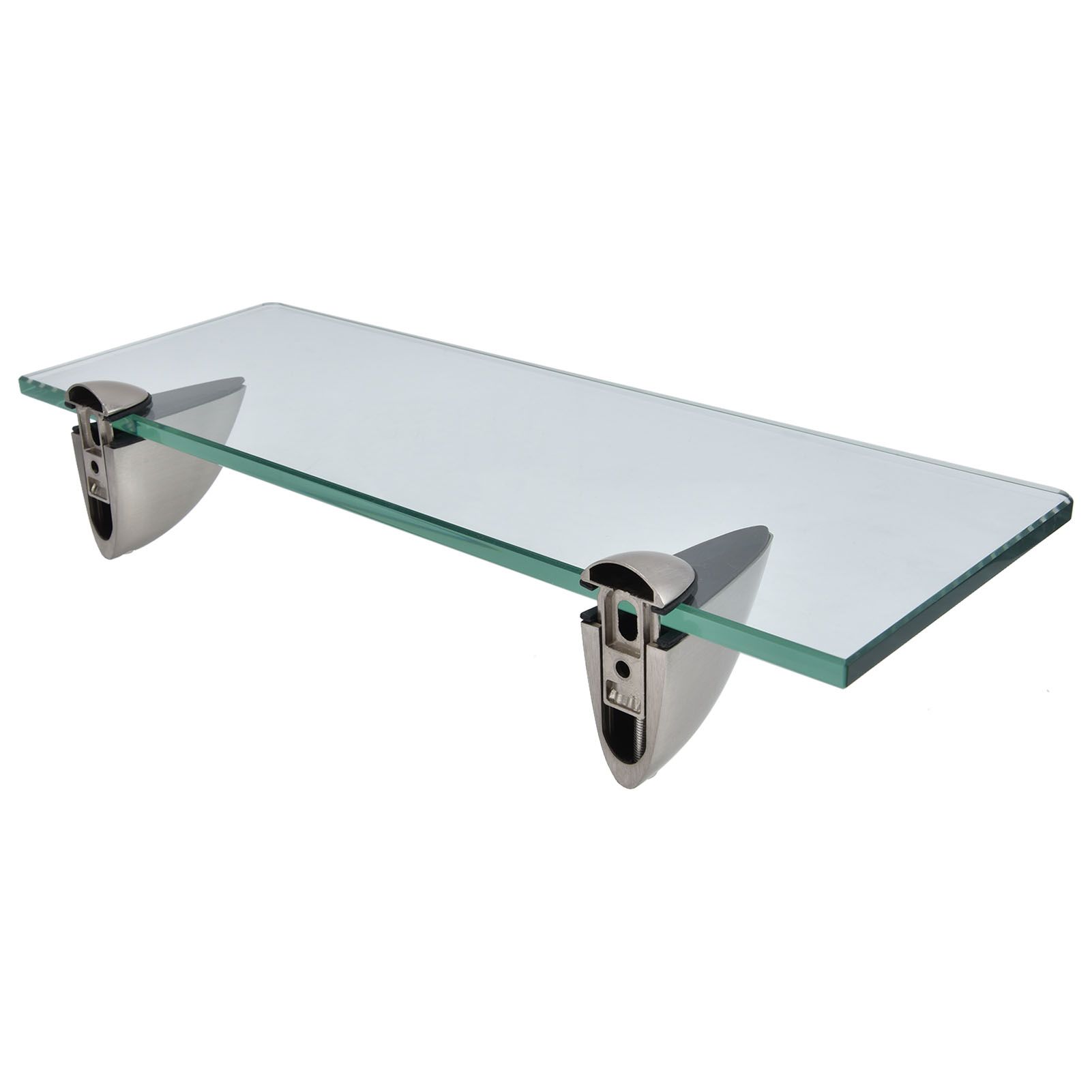Bathroom Glass Shelf WallMounted Zinc Alloy Storage Rack Bathroom Accessory for Home - Image 7