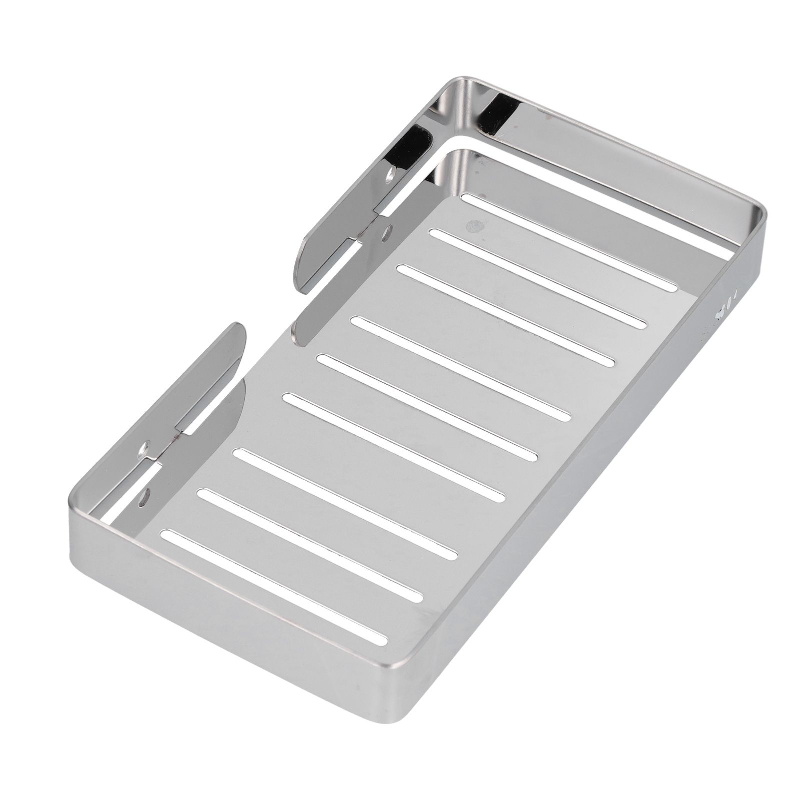 Soap Dish Shelf 304 Stainless Steel Bathroom Hollow Self Draining Wall Mounted Soap Box - Image 6
