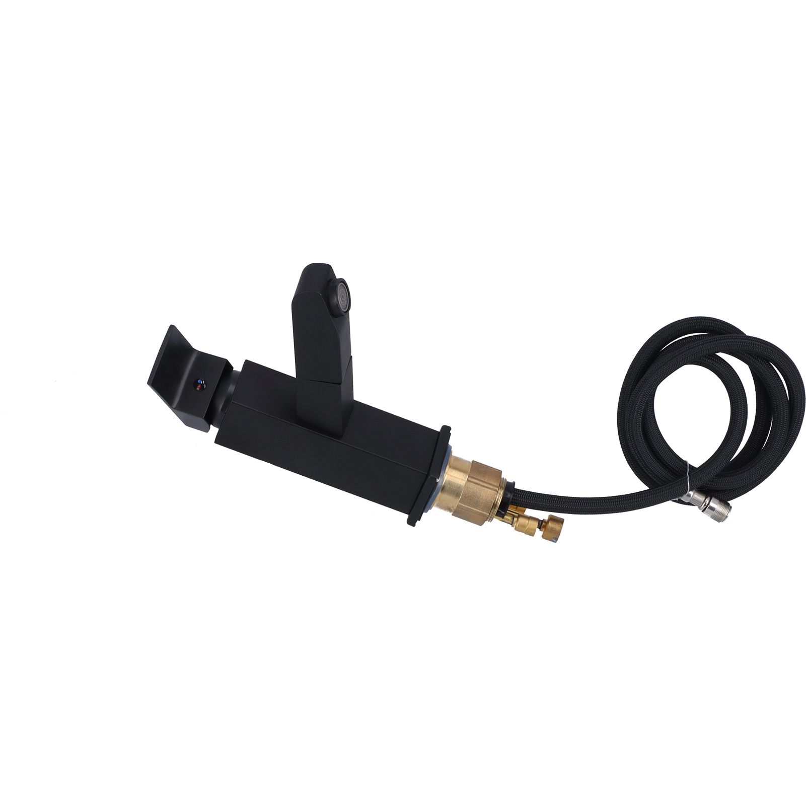 G1/2 Pull Out Faucet Cold Hot Mixer Water Tap with Pull‑Down Sprayer for Bathroom Hotel - Image 2