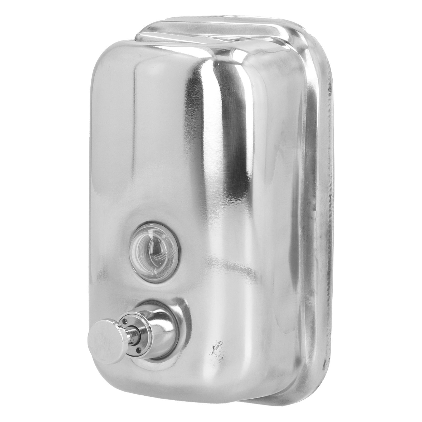 Soap Dispenser Manual Wall Mounted Stainless Steel Shower Gel Shampoo Hand Soap Dispenser 500ml - Image 4