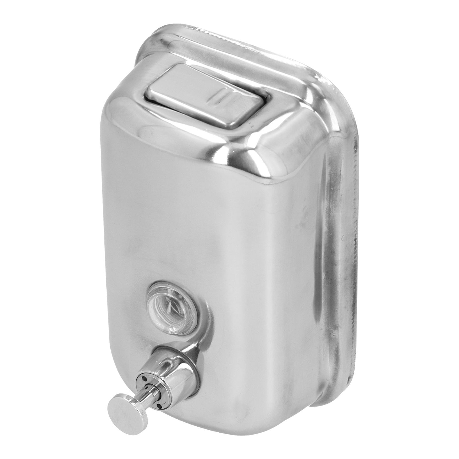 Soap Dispenser Manual Wall Mounted Stainless Steel Shower Gel Shampoo Hand Soap Dispenser 500ml - Image 6