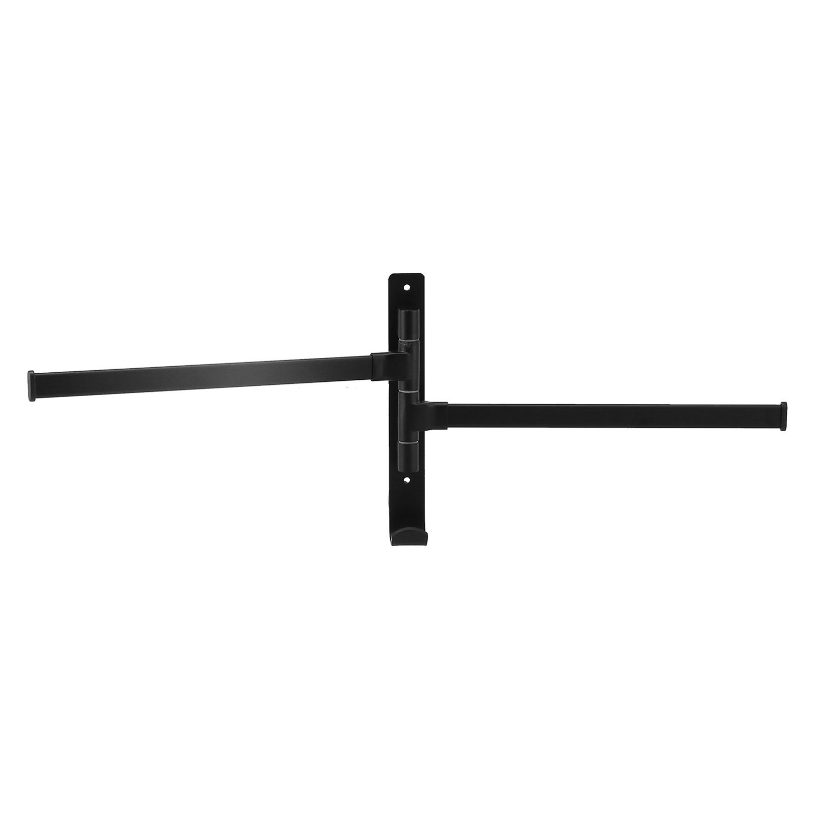 Towel Bar Wall Mounted Rotating Collapsible Space Aluminum Towel Rack for Bathroom - Image 6