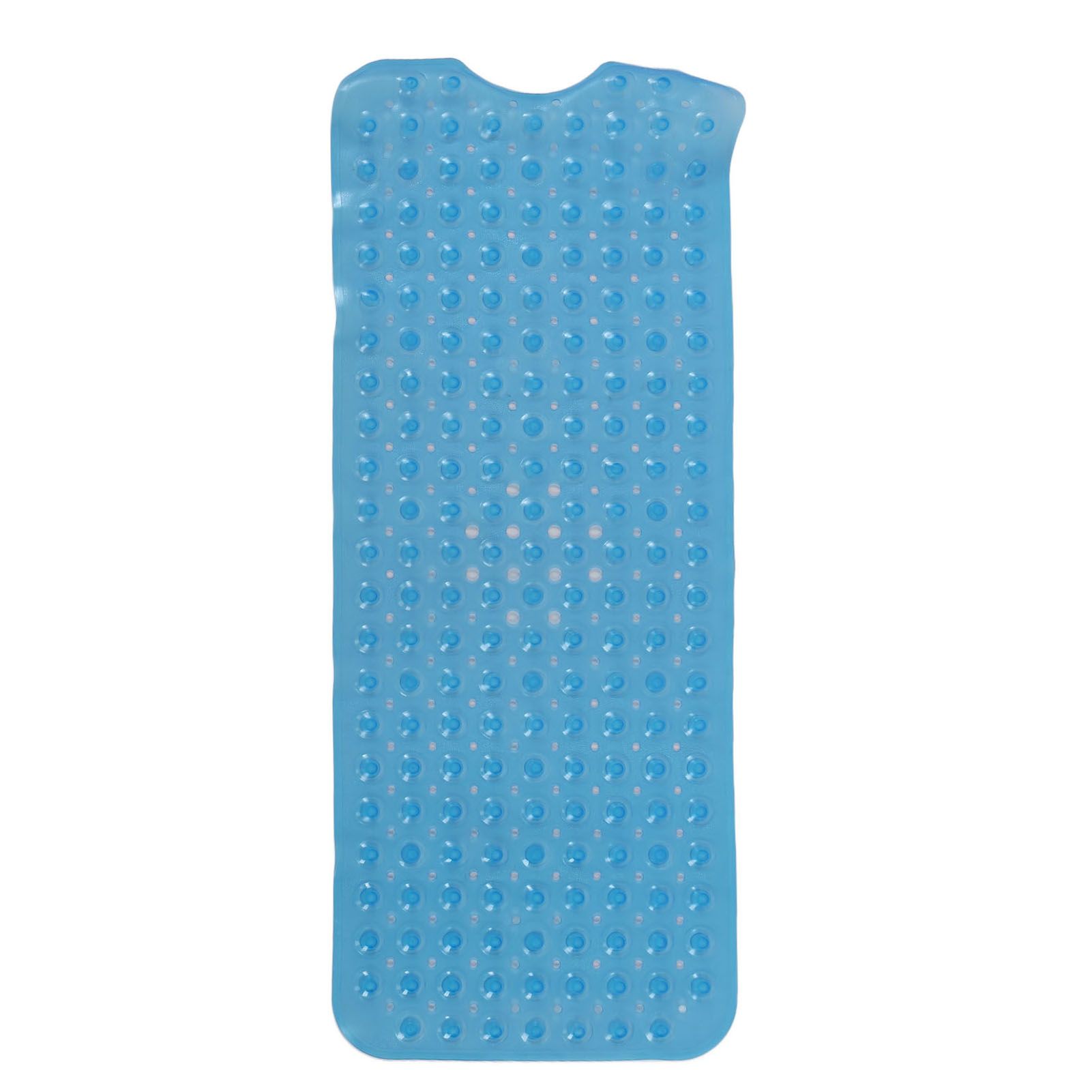 Bath Mat Mat PVC Anti Slip Mat for Bathroom Kitchen Hotel Toilet Shower Room 100x40cmBlue - Image 3