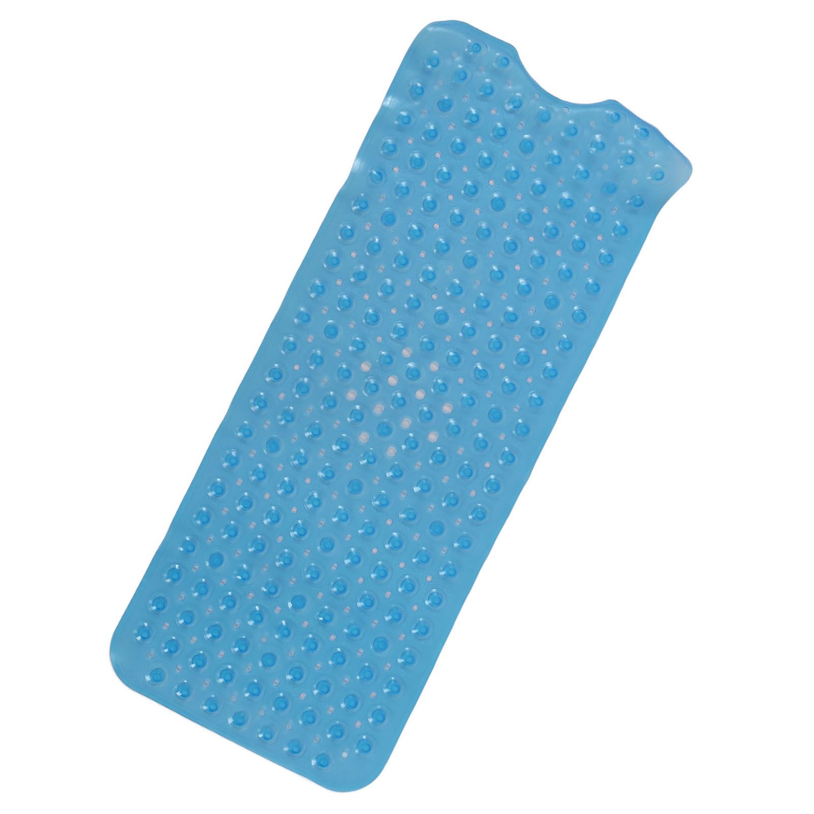 Bath Mat Mat PVC Anti Slip Mat for Bathroom Kitchen Hotel Toilet Shower Room 100x40cmBlue - Image 4