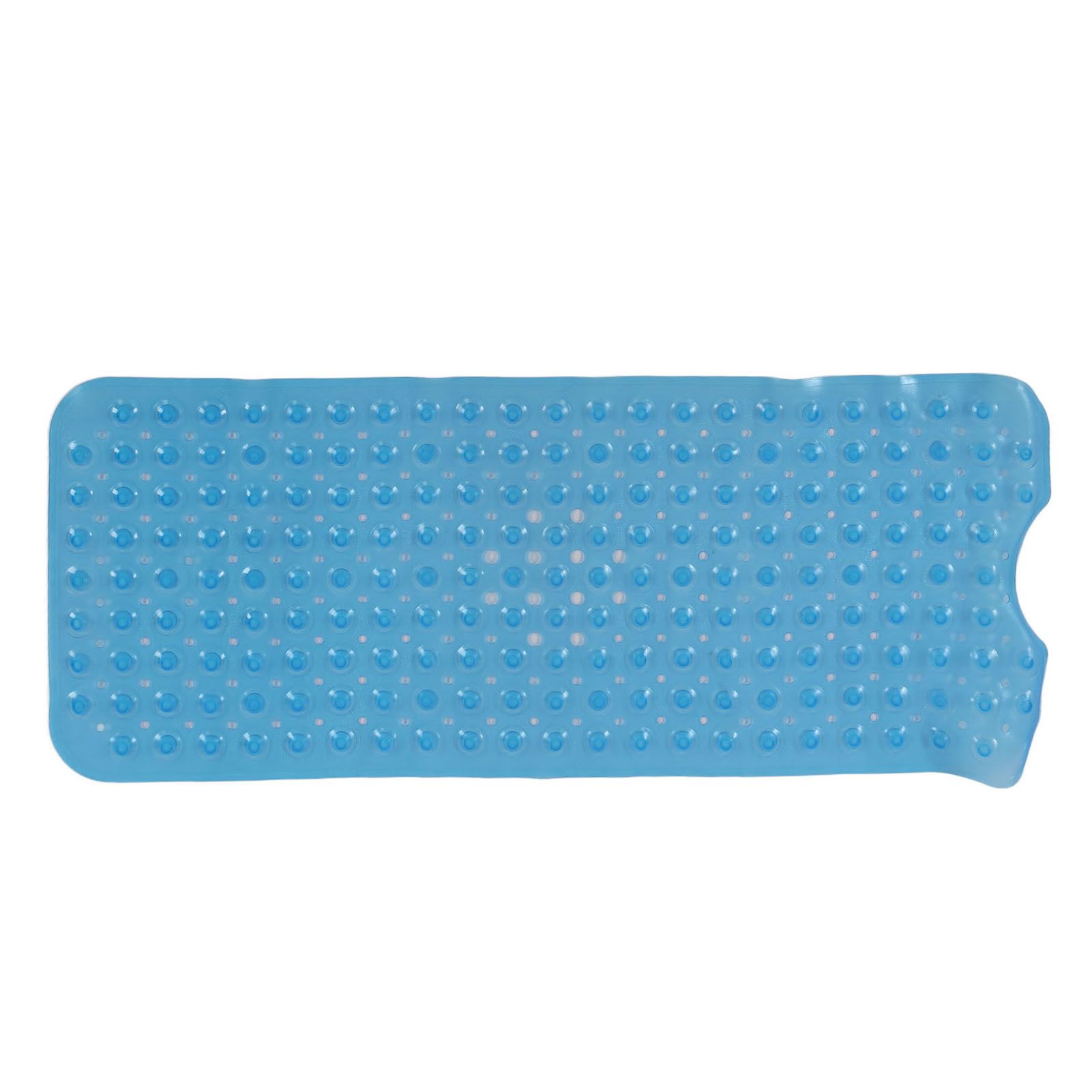 Bath Mat Mat PVC Anti Slip Mat for Bathroom Kitchen Hotel Toilet Shower Room 100x40cmBlue - Image 5
