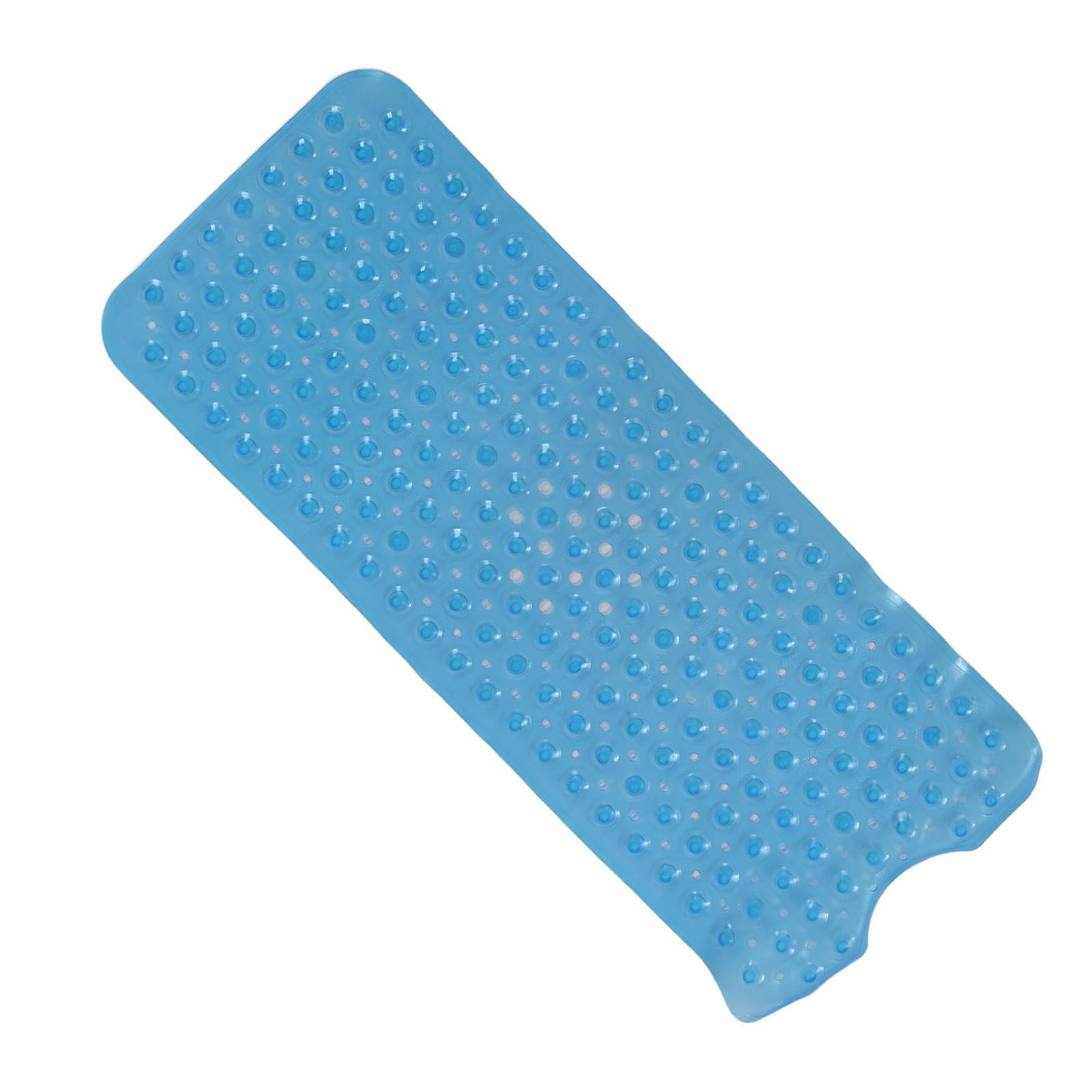 Bath Mat Mat PVC Anti Slip Mat for Bathroom Kitchen Hotel Toilet Shower Room 100x40cmBlue - Image 6
