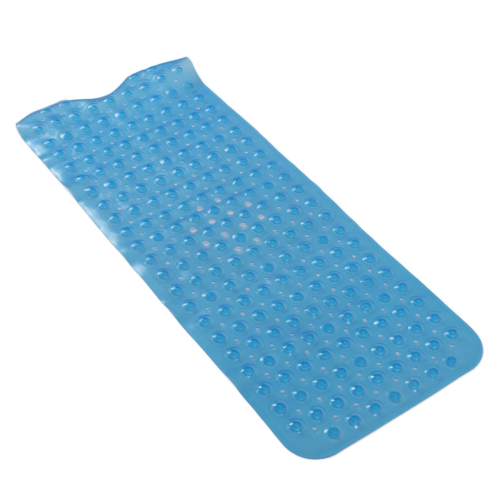 Bath Mat Mat PVC Anti Slip Mat for Bathroom Kitchen Hotel Toilet Shower Room 100x40cmBlue - Image 8