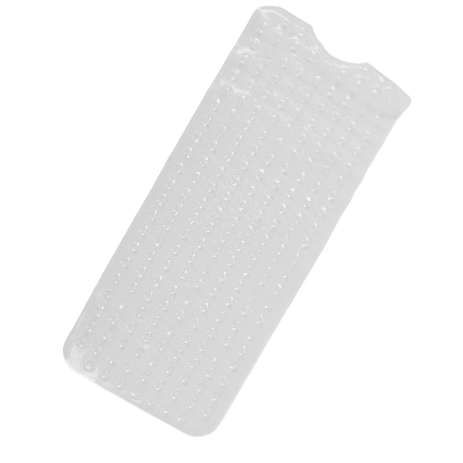 Bath Mat Mat PVC Anti Slip Mat for Bathroom Kitchen Hotel Toilet Shower Room 100x40cmTransparent - Image 4