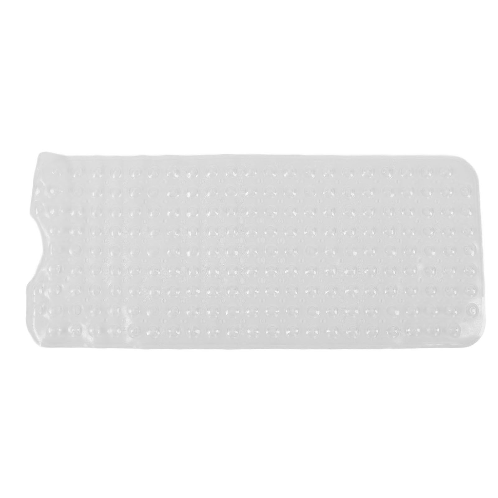 Bath Mat Mat PVC Anti Slip Mat for Bathroom Kitchen Hotel Toilet Shower Room 100x40cmTransparent - Image 6