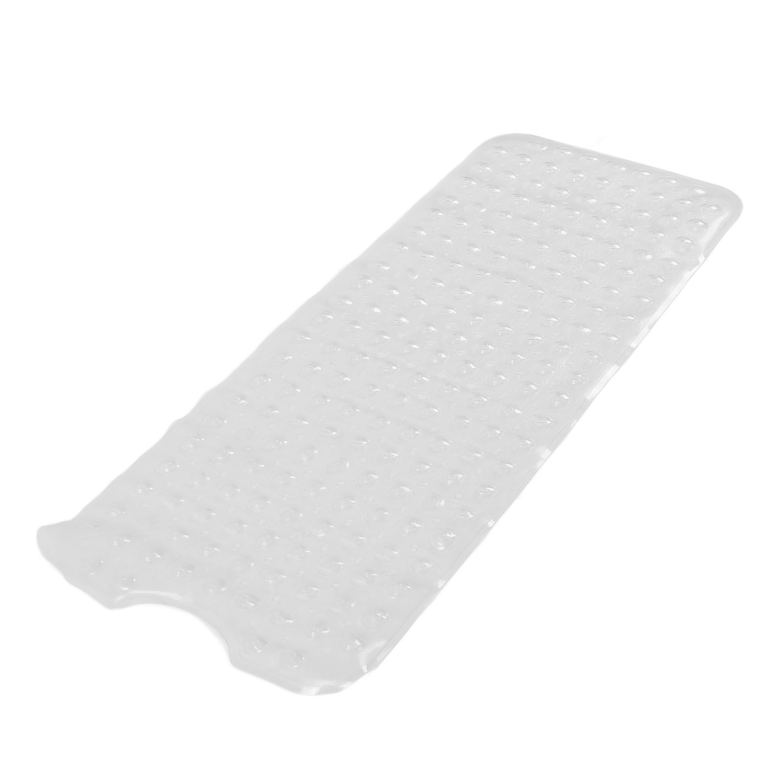 Bath Mat Mat PVC Anti Slip Mat for Bathroom Kitchen Hotel Toilet Shower Room 100x40cmTransparent - Image 7