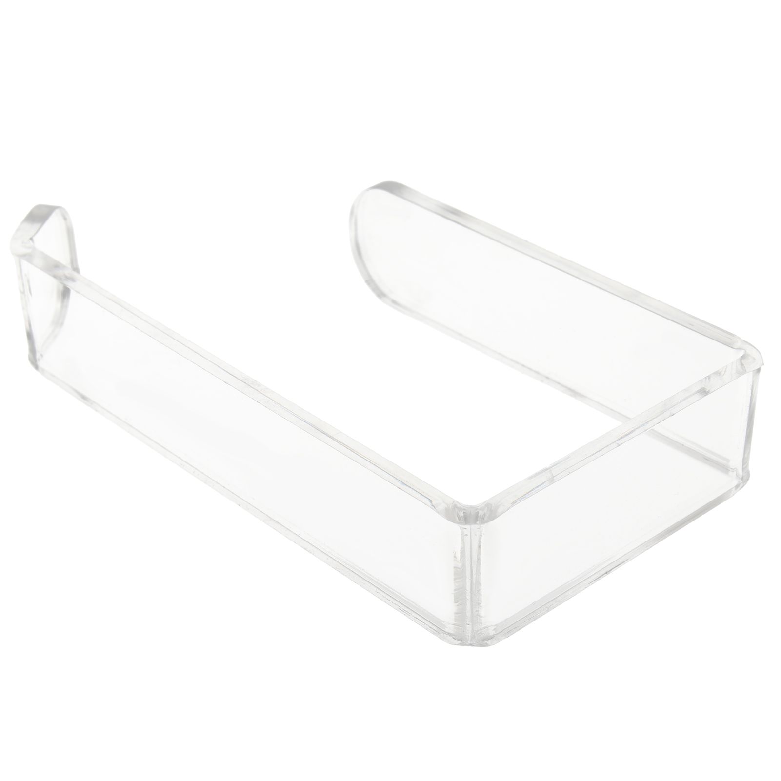 Toilet Paper Holder No Drilling Acrylic Transparent Wall Mount Toilet Paper Roll Holder for Bathroom Kitchen - Image 7