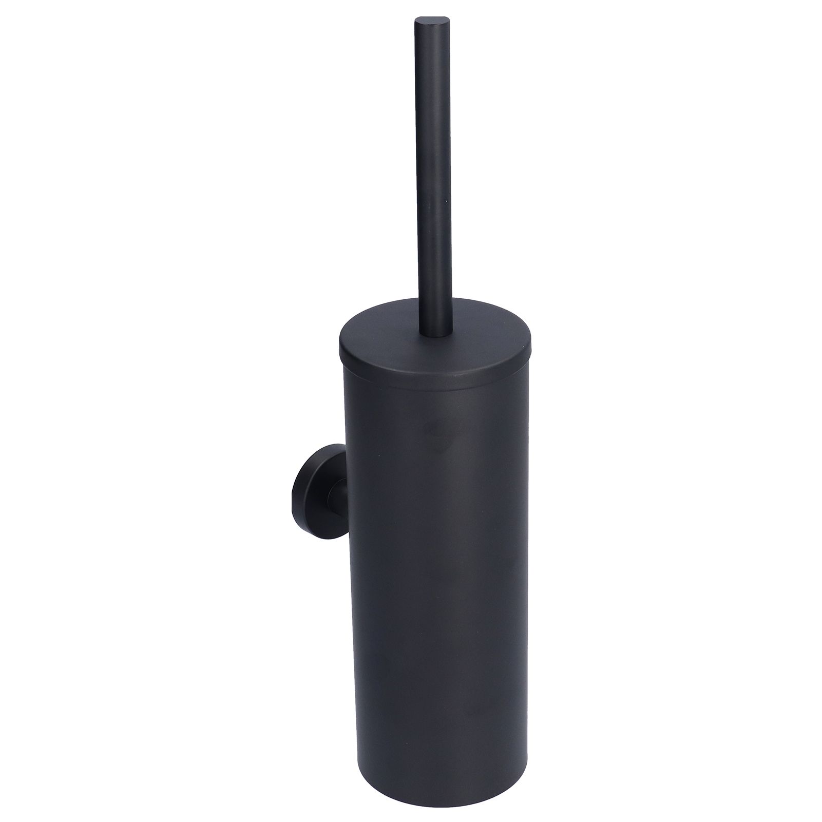 Toilet Brush with Holder Stainless Steel Long Handle Toilet Bowl Brush Soft Toilet Brush Toilet Cleaning Brush SetBlack - Image 5