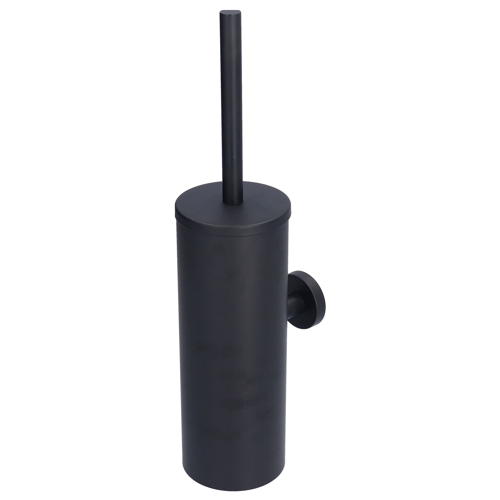 Toilet Brush with Holder Stainless Steel Long Handle Toilet Bowl Brush Soft Toilet Brush Toilet Cleaning Brush SetBlack - Image 6