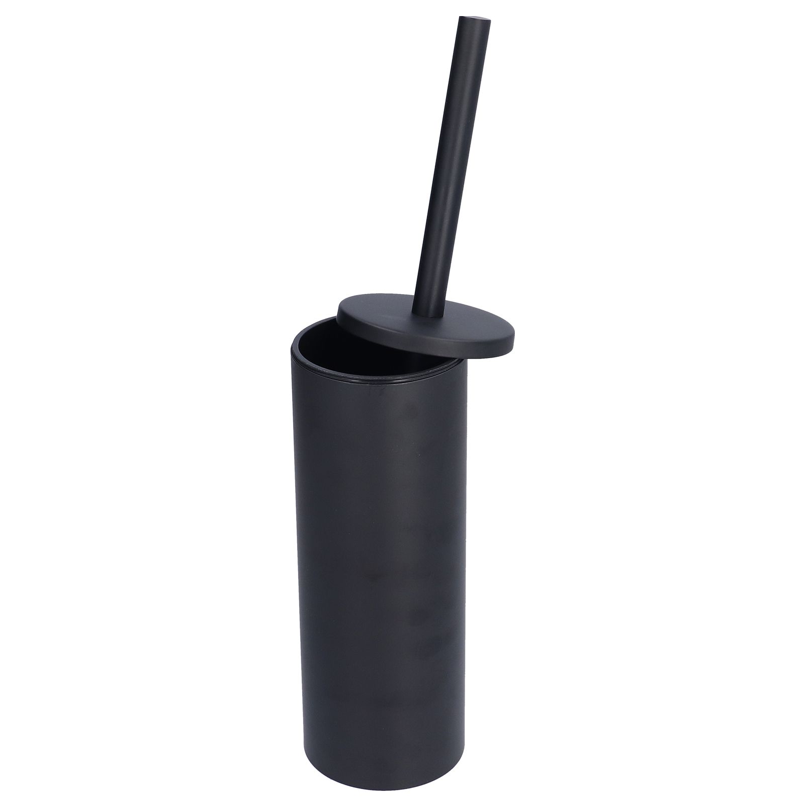 Toilet Brush with Holder Stainless Steel Long Handle Toilet Bowl Brush Soft Toilet Brush Toilet Cleaning Brush SetBlack - Image 7
