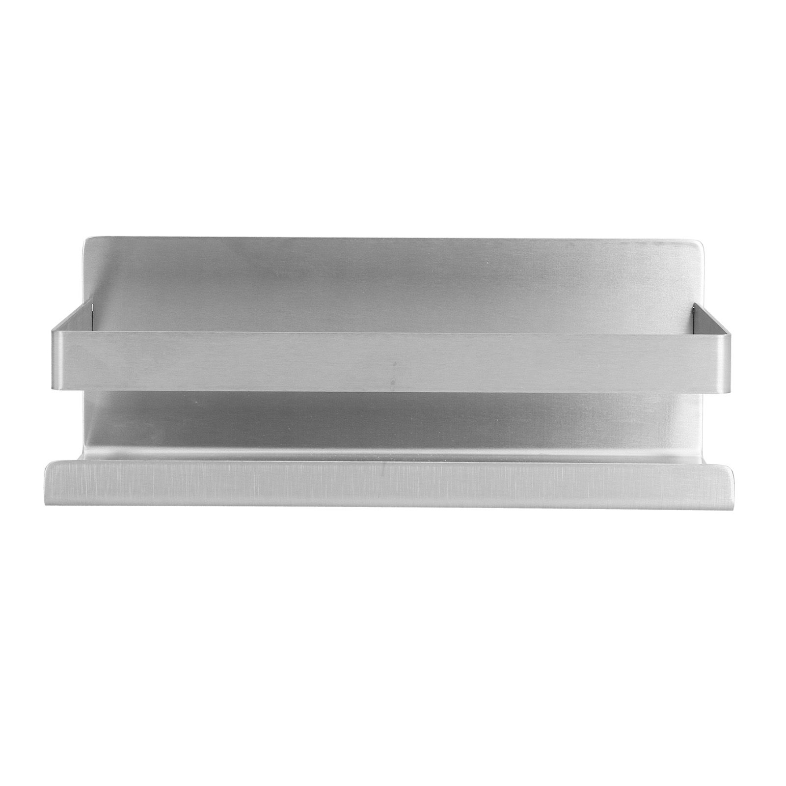 Stainless Steel Shower Rack Waterproof Anti Rust No Drilling Wall Mounted Shower Shelf with Brushed Finish - Image 2