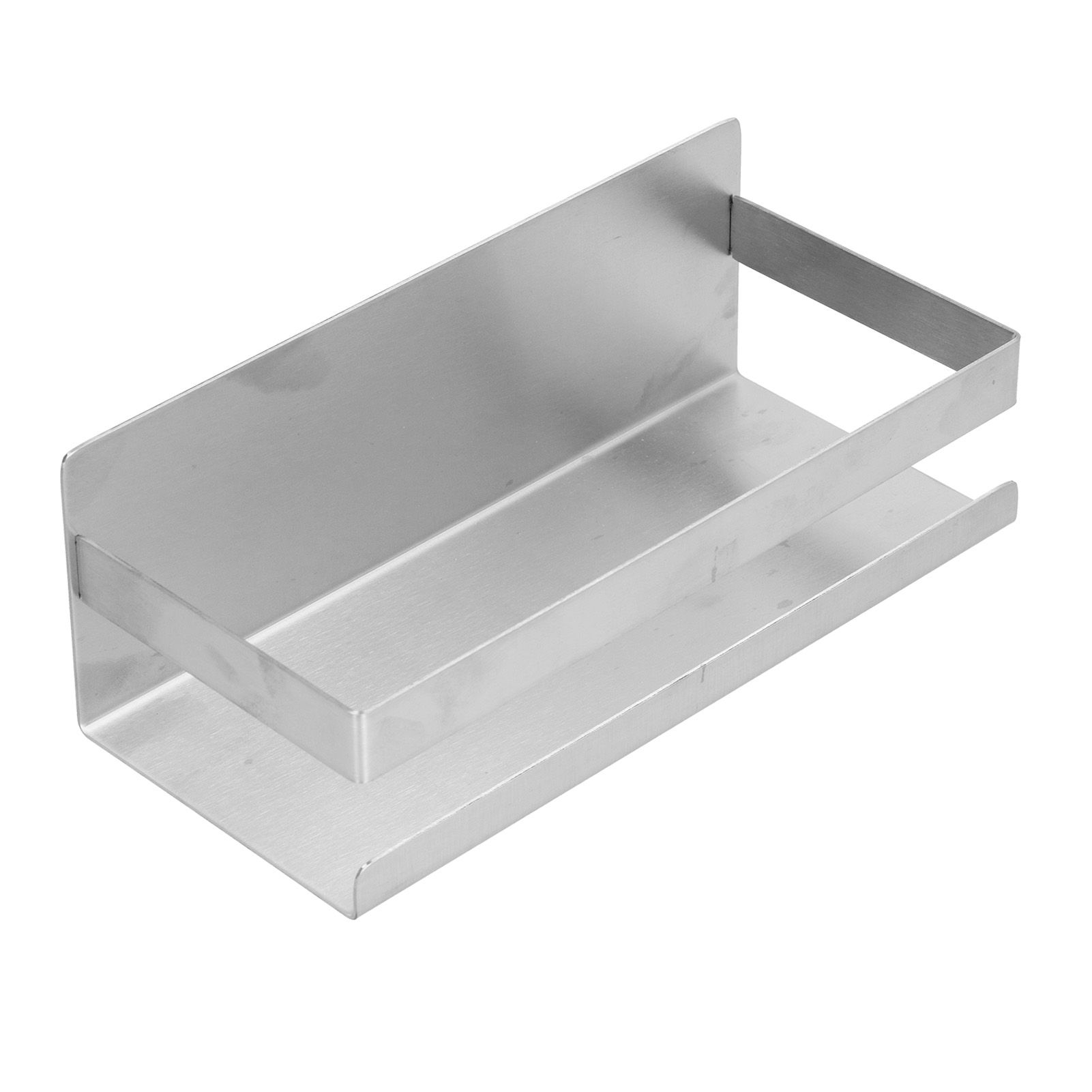 Stainless Steel Shower Rack Waterproof Anti Rust No Drilling Wall Mounted Shower Shelf with Brushed Finish - Image 3