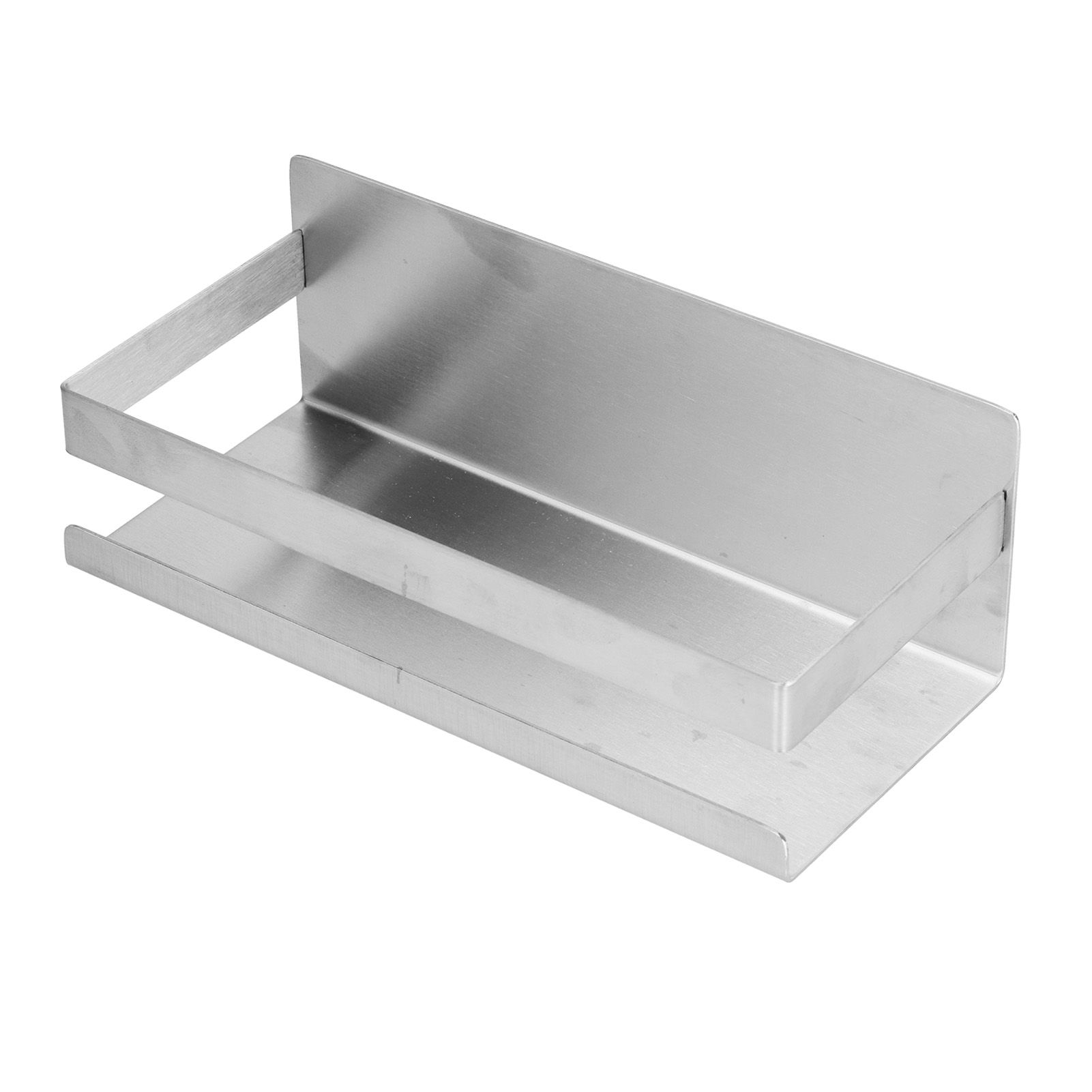 Stainless Steel Shower Rack Waterproof Anti Rust No Drilling Wall Mounted Shower Shelf with Brushed Finish - Image 4