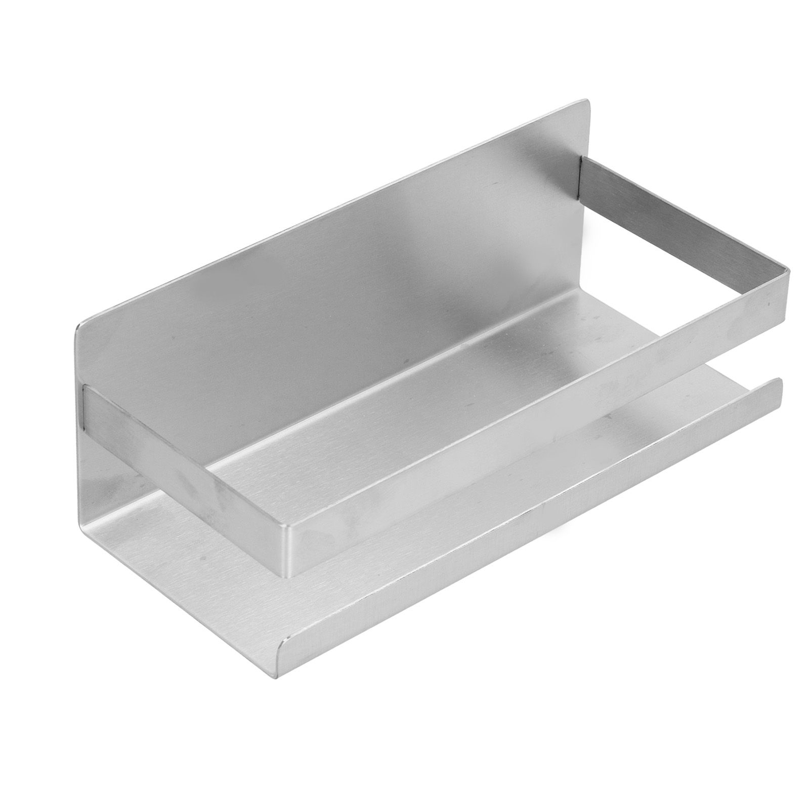 Stainless Steel Shower Rack Waterproof Anti Rust No Drilling Wall Mounted Shower Shelf with Brushed Finish - Image 6