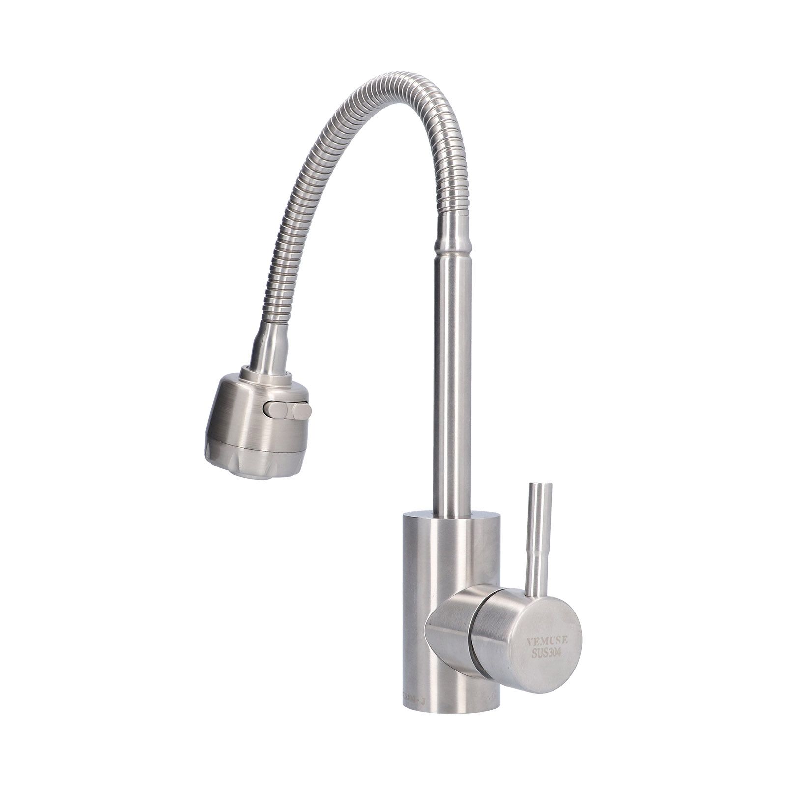 Stainless Steel Universal Water Faucet Bathroom Basin Sink Hot and Cold Water Tap with 2 Gear for Home Kitchen - Image 5