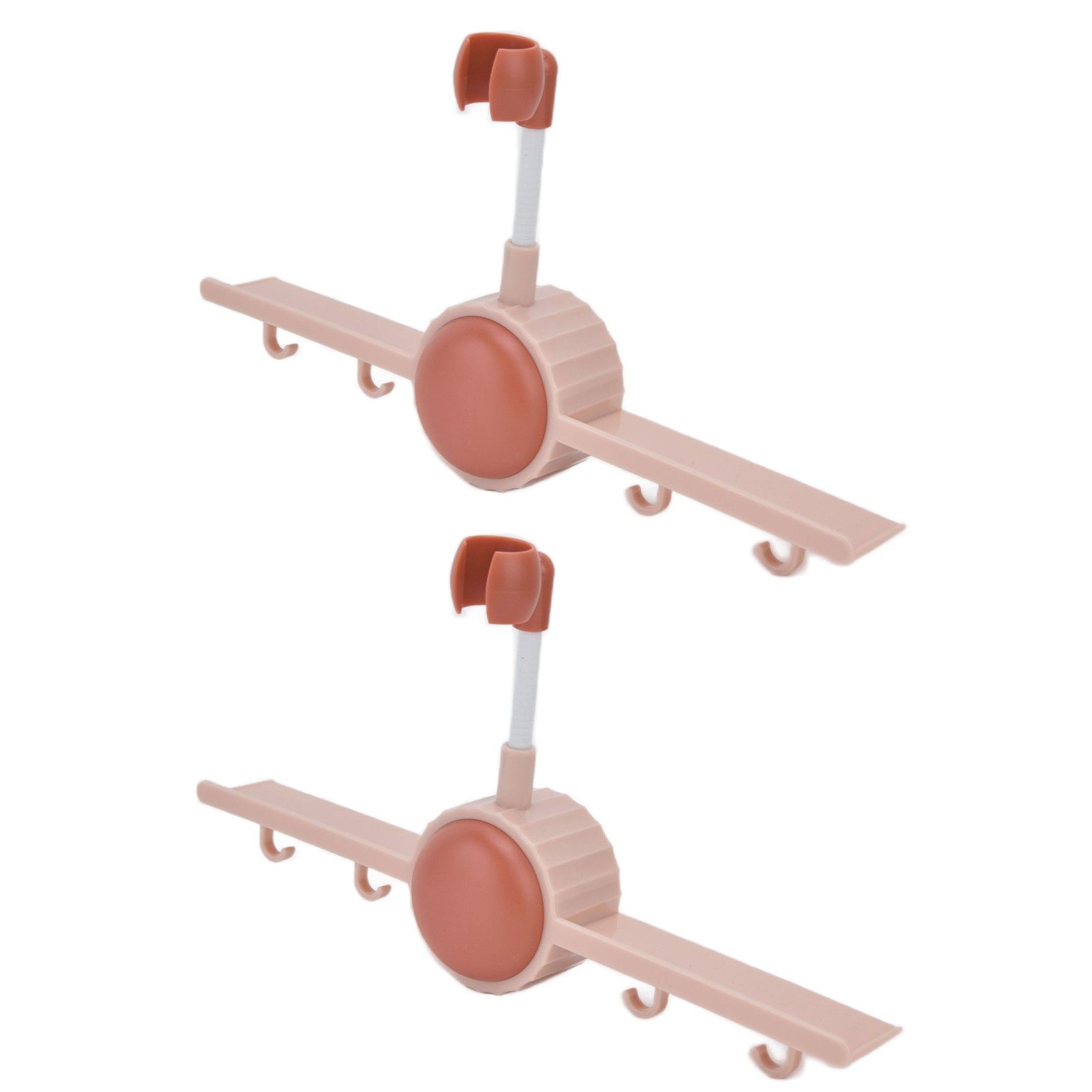 2Pcs Shower Head Holder Angle Adjustable Waterproof Moistureproof Shower Rack Hanging - Image 3
